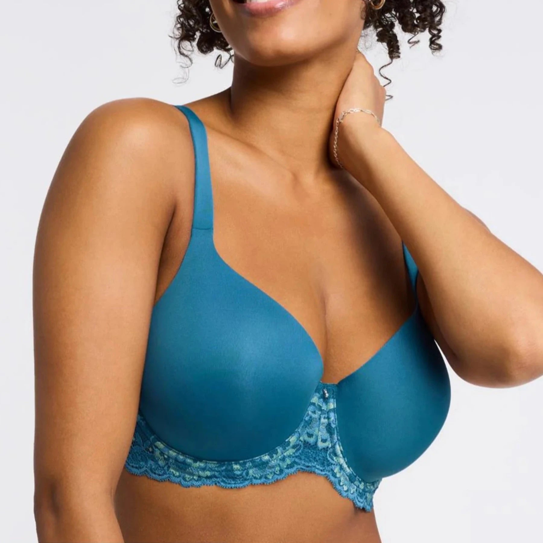 Montelle Pure Plus Full Cup T-Shirt Bra 9320 - Surf/Mint