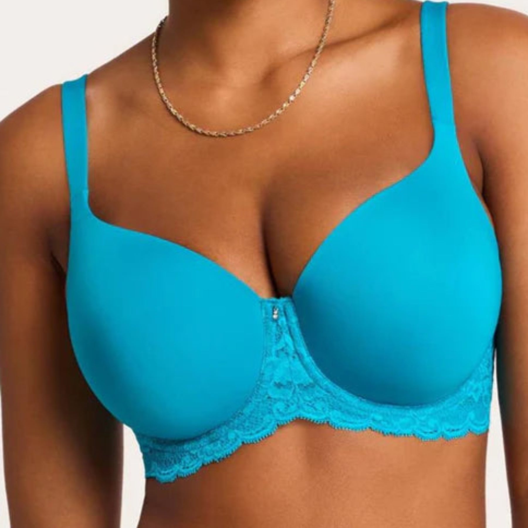 Montelle Pure Plus Full Cup T-Shirt Bra 9320 - Turquoise