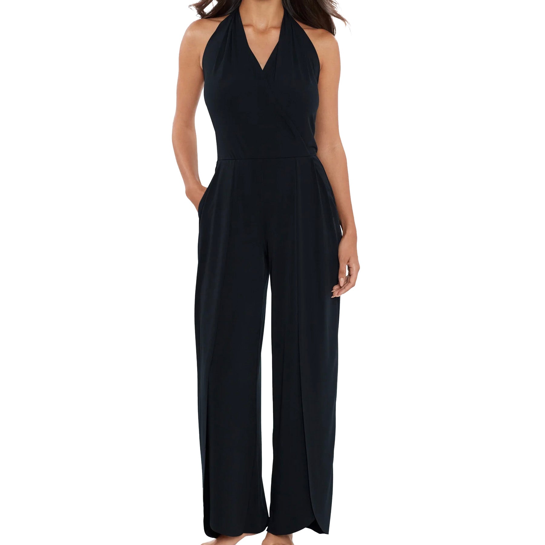 Magicsuit Jumpsuit Cover Up 6008090 Black Front