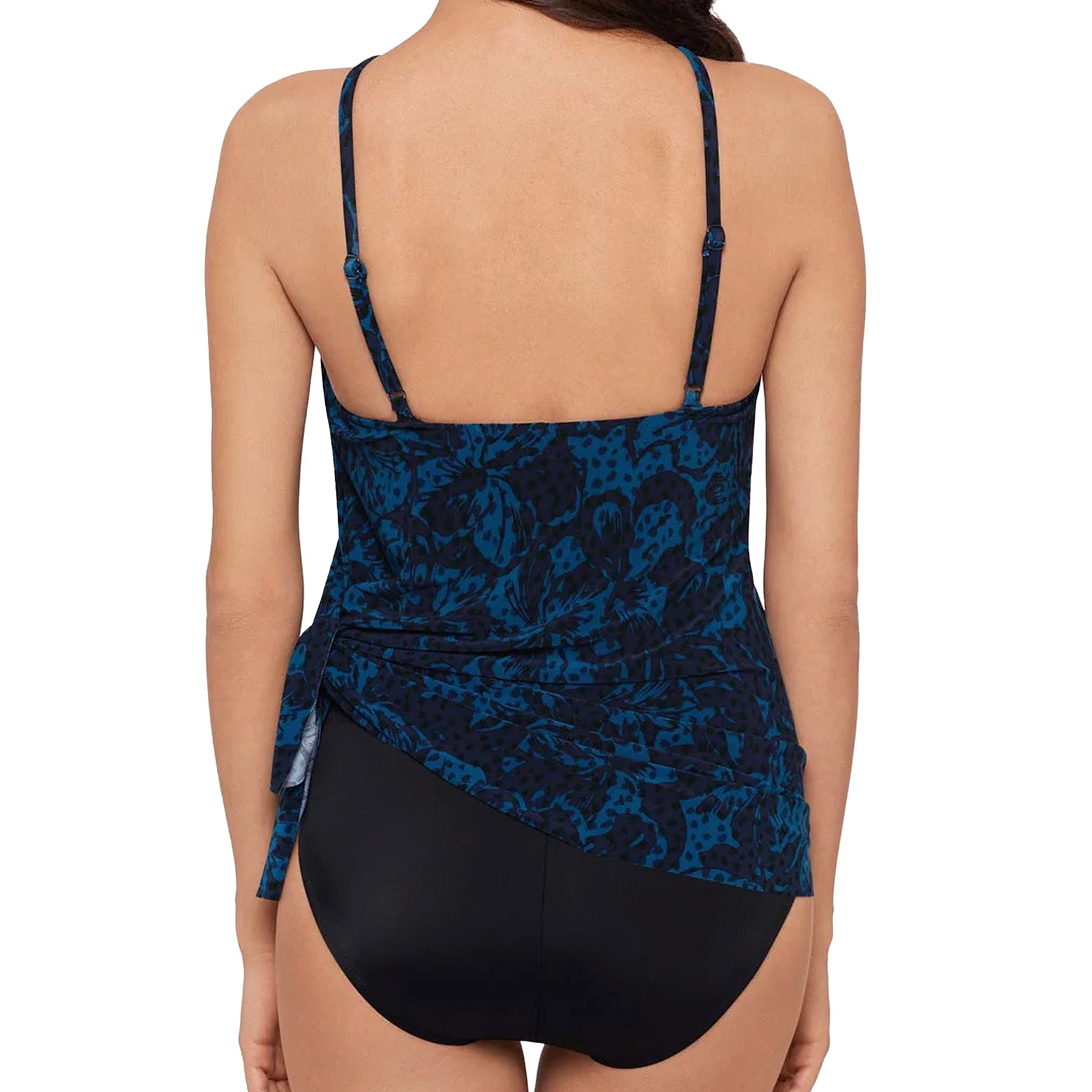 Magicsuit Parker Swim Dress in Swoon 6660312 Navy Back