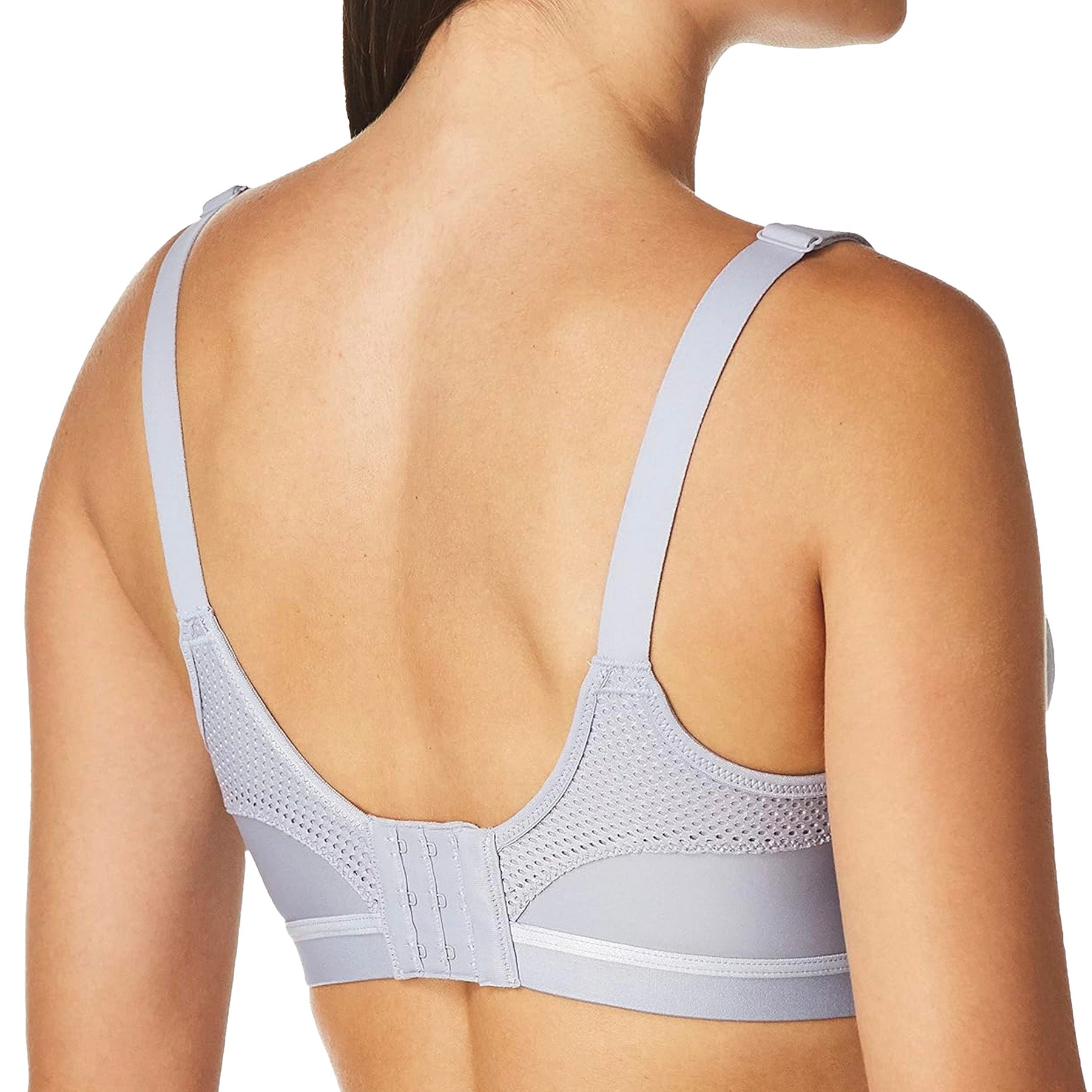 Wacoal Michelle Sport Contour Underwire Bra 853318 Lilac Gray Back