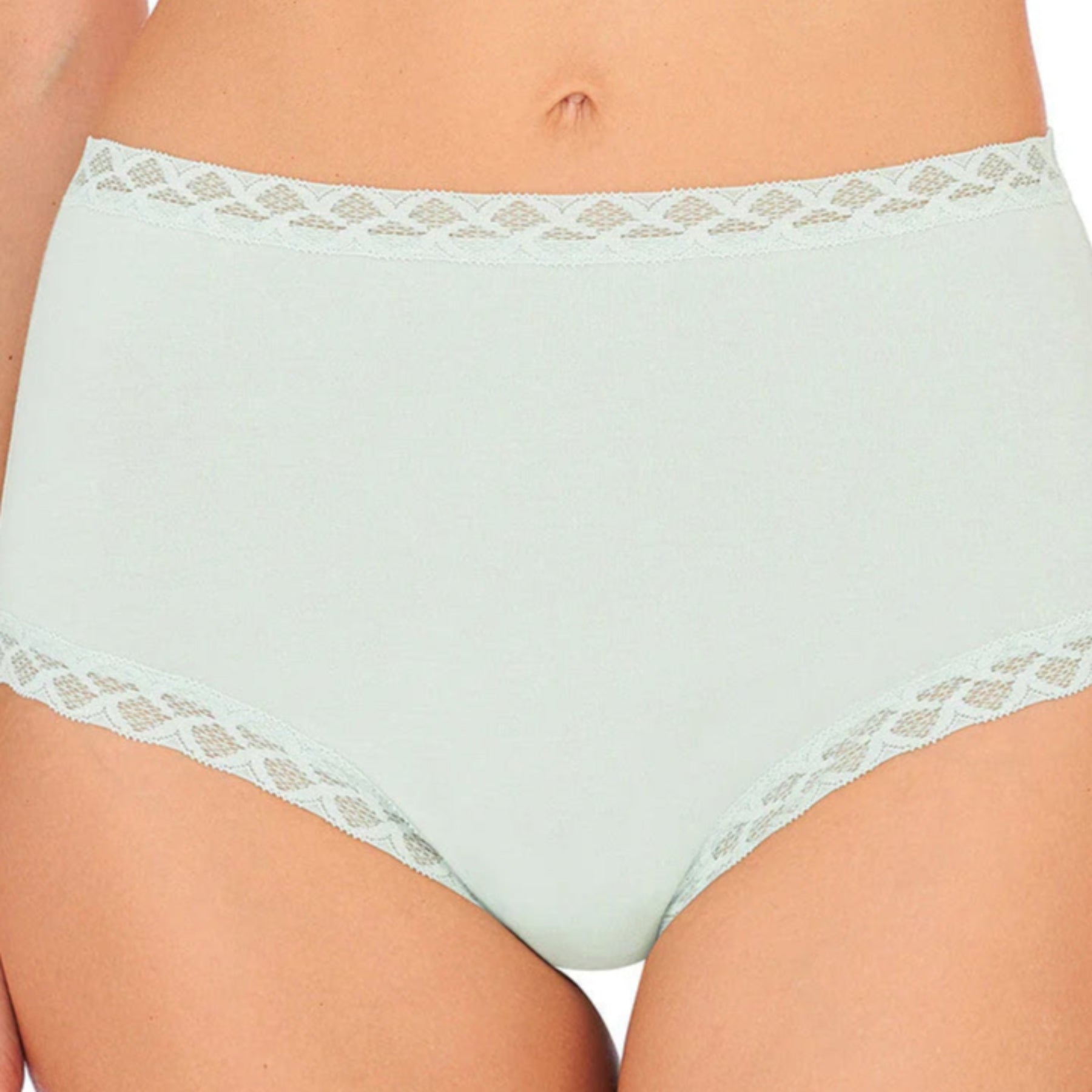 Natori Bliss Cotton Full Brief Panty 755058 - Mild Mint
