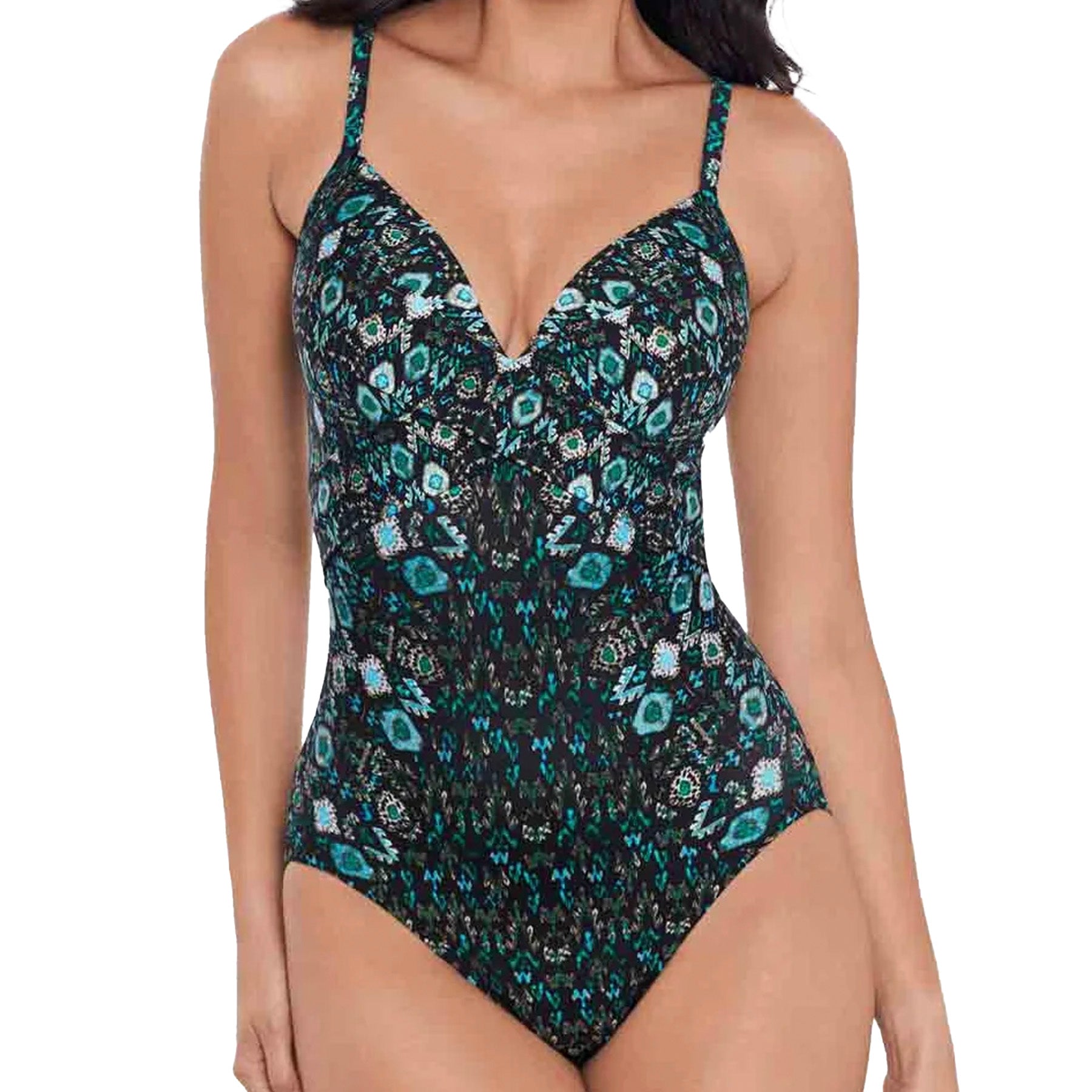 Miraclesuit Captivate One-Piece Swimsuit 6552250 Bijoux Front