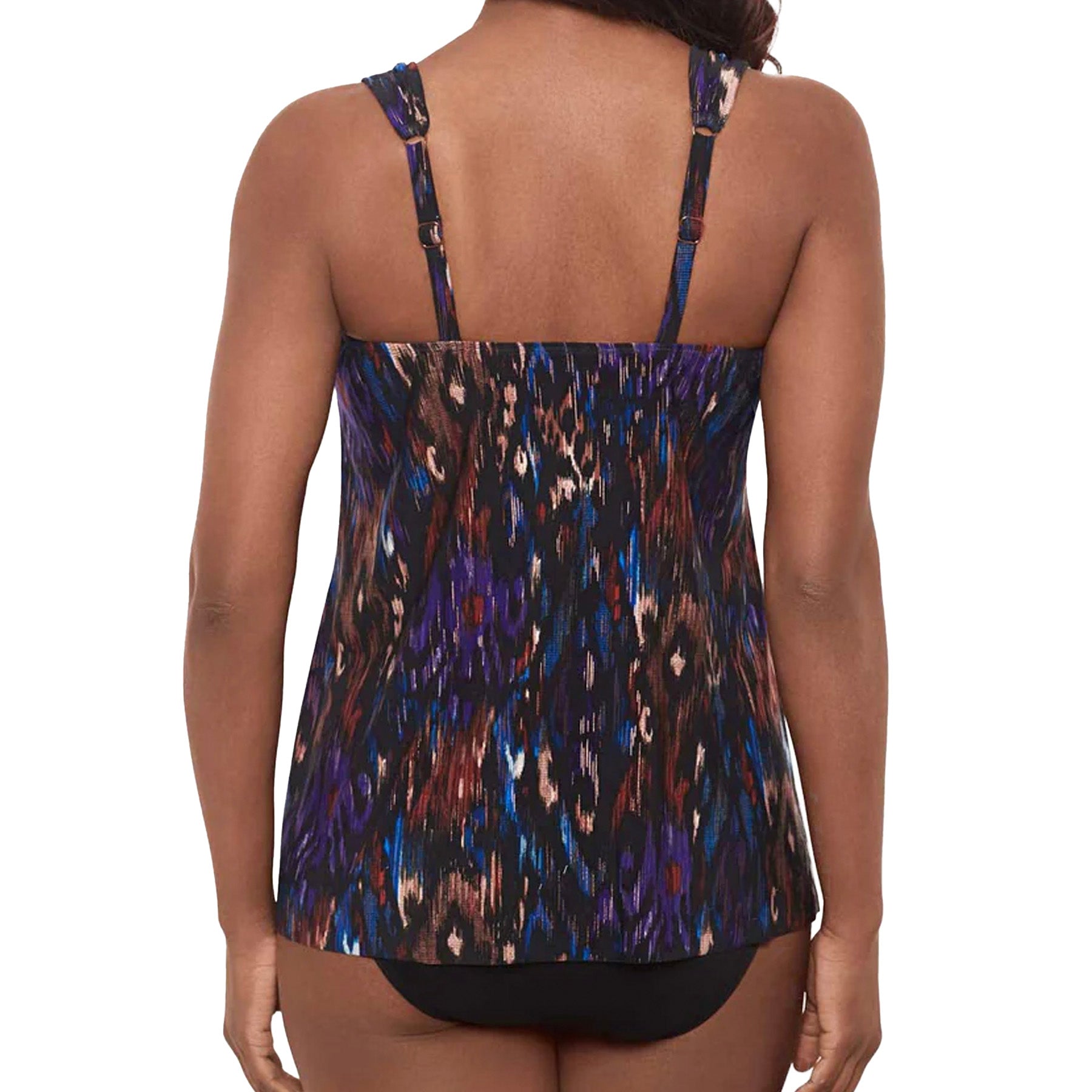 Miraclesuit Dazzle Tankini Top 6566526DD Tapiz Back