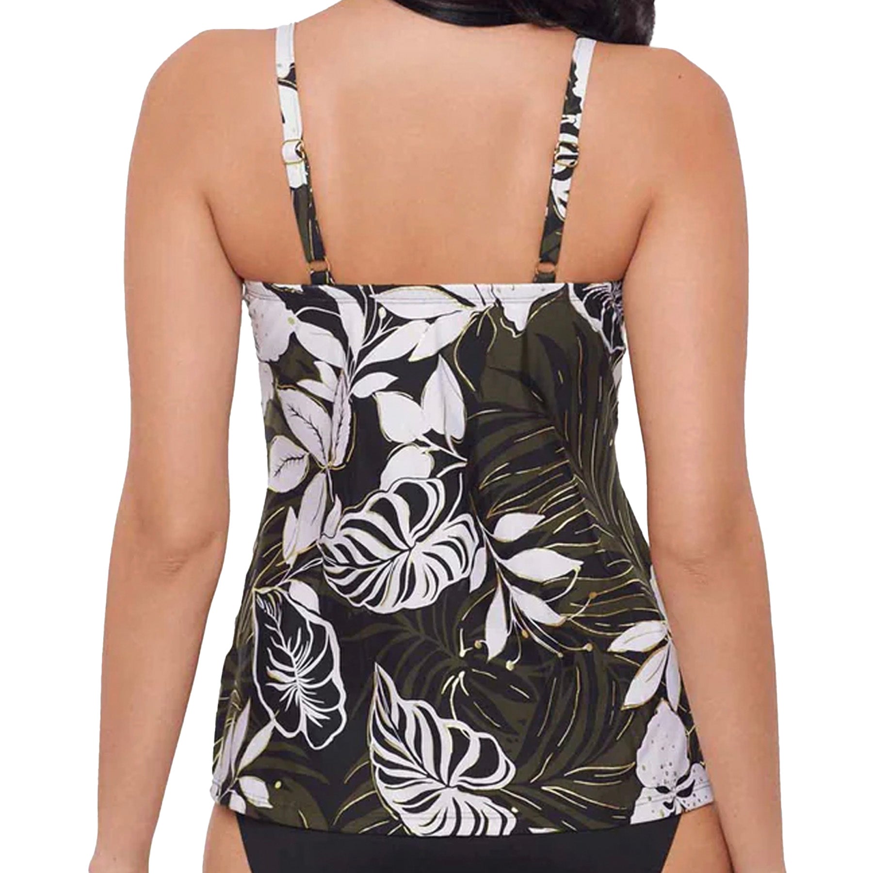 Miraclesuit Love Knot Tankini Top 6566247DD Elle Dorado Back
