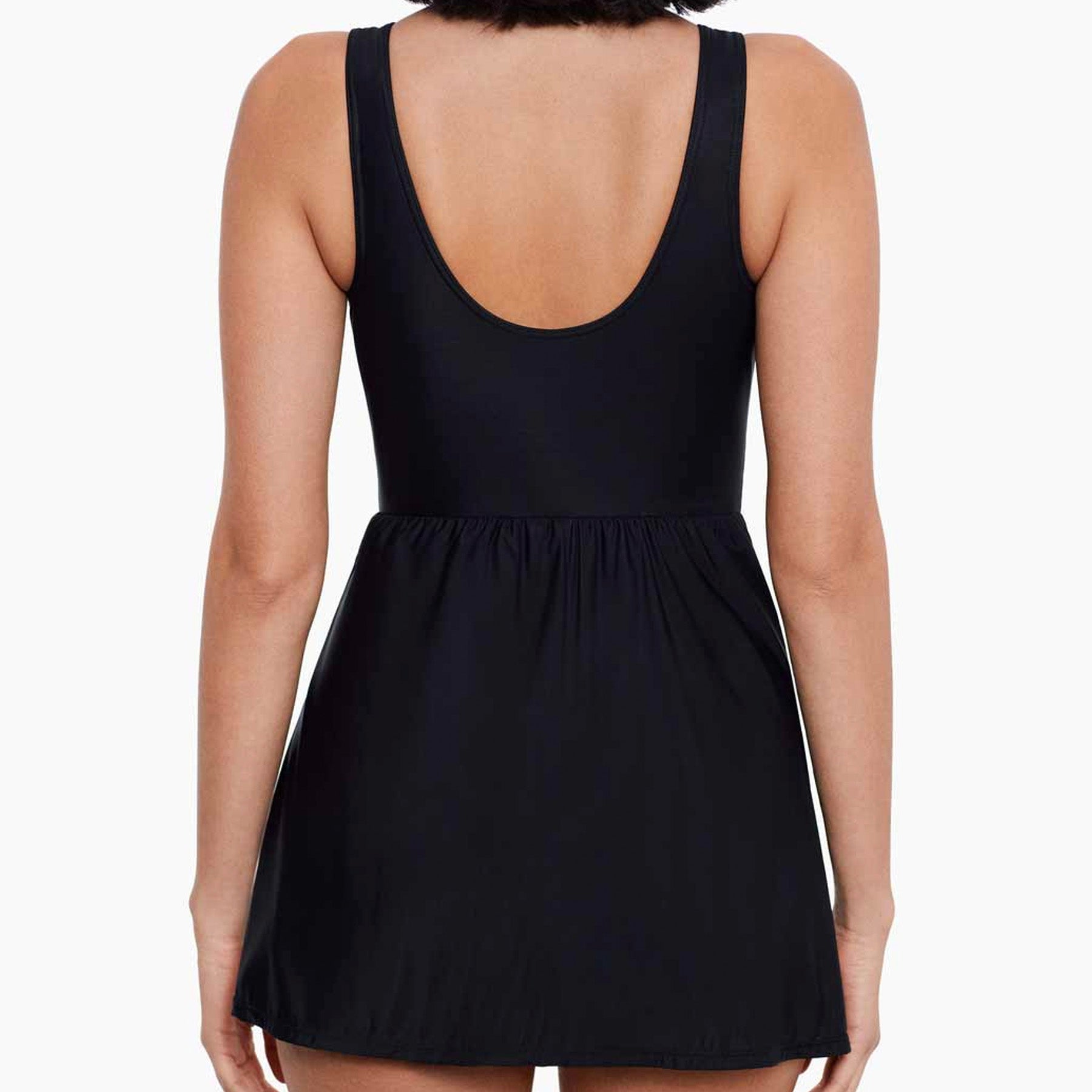 Miraclesuit Marais Swim Dress 6516635 Black Back