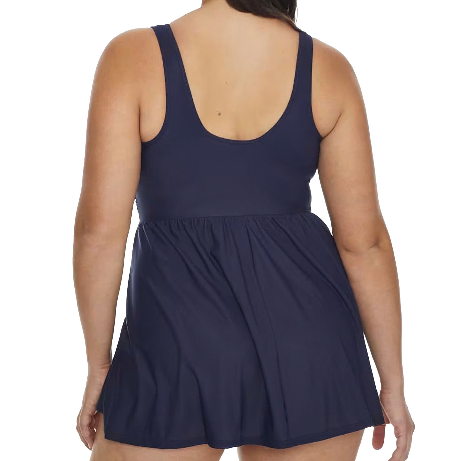 Miraclesuit Marais Swim Dress 6518935 Midnight Back