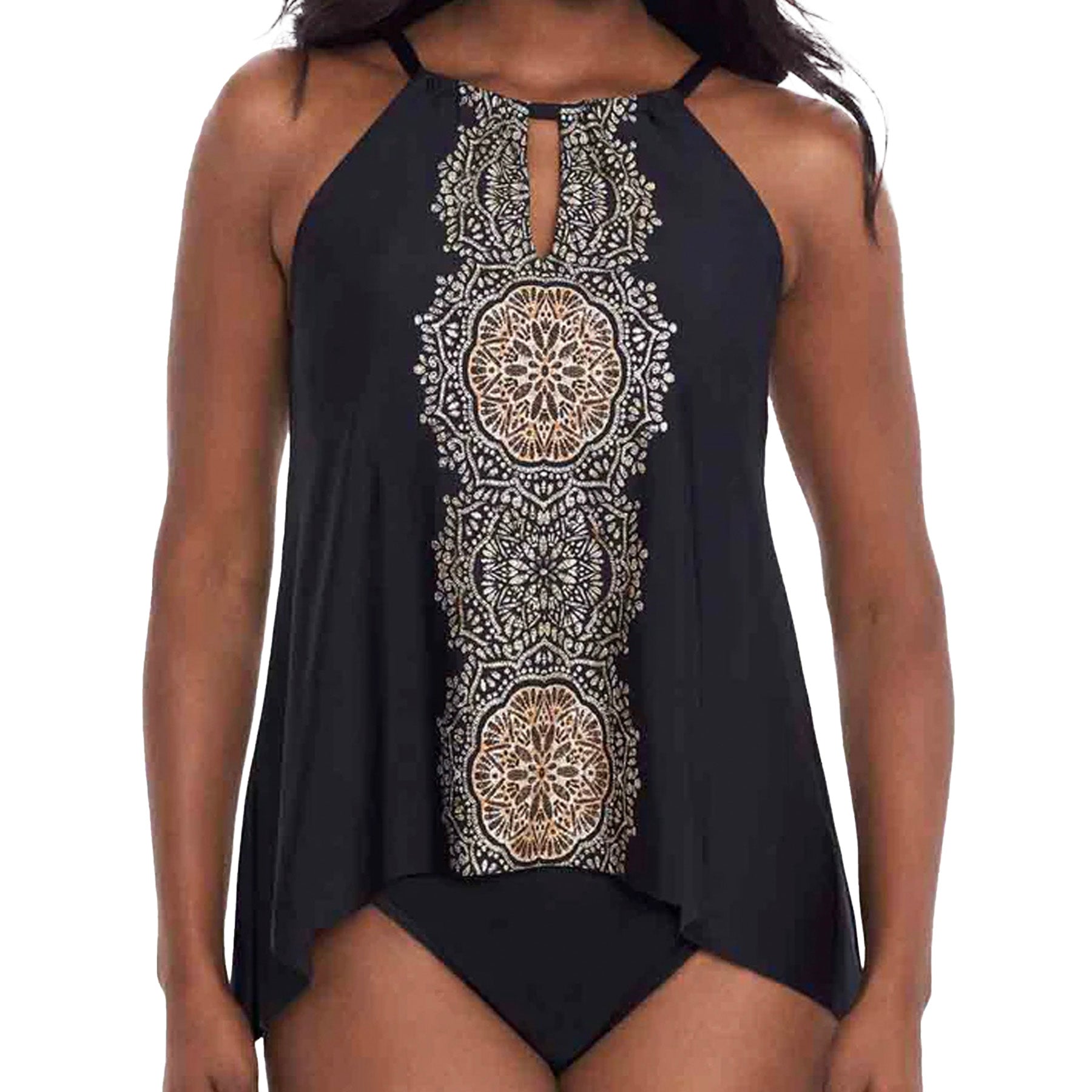 Miraclesuit Peephole Tankini Top 6552360 Cappadocia Front
