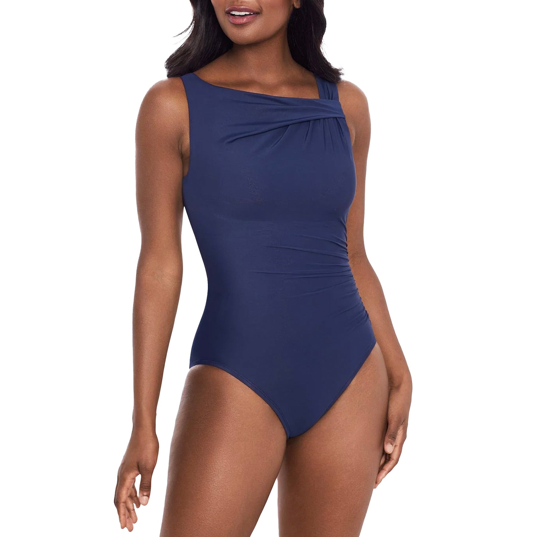 Miraclesuit Rock Solid Avra One Piece Swimsuit 6559040 Midnight Set