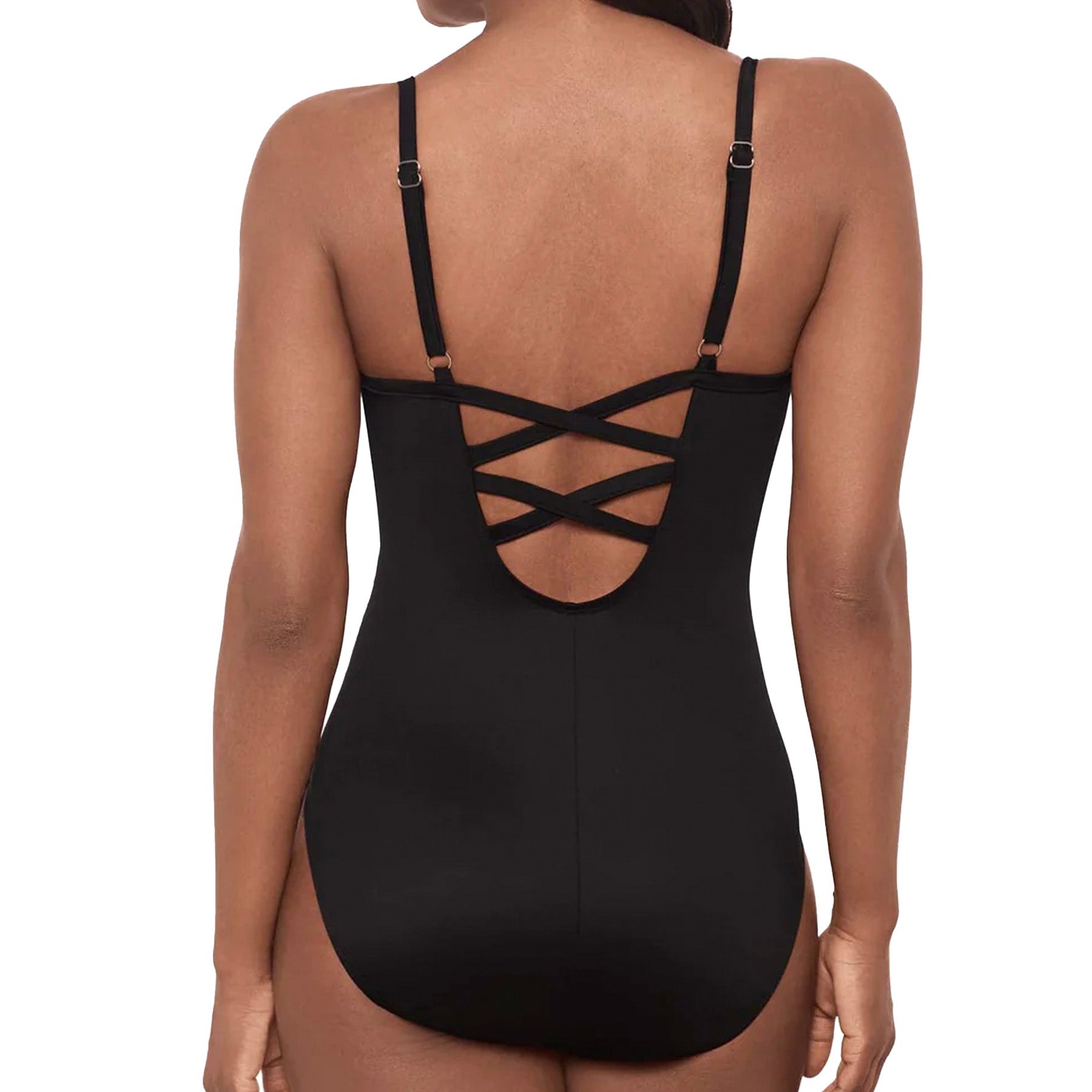 Miraclesuit Temptation One‑Piece Bathing Suit 6566258 Paka Mayan Back