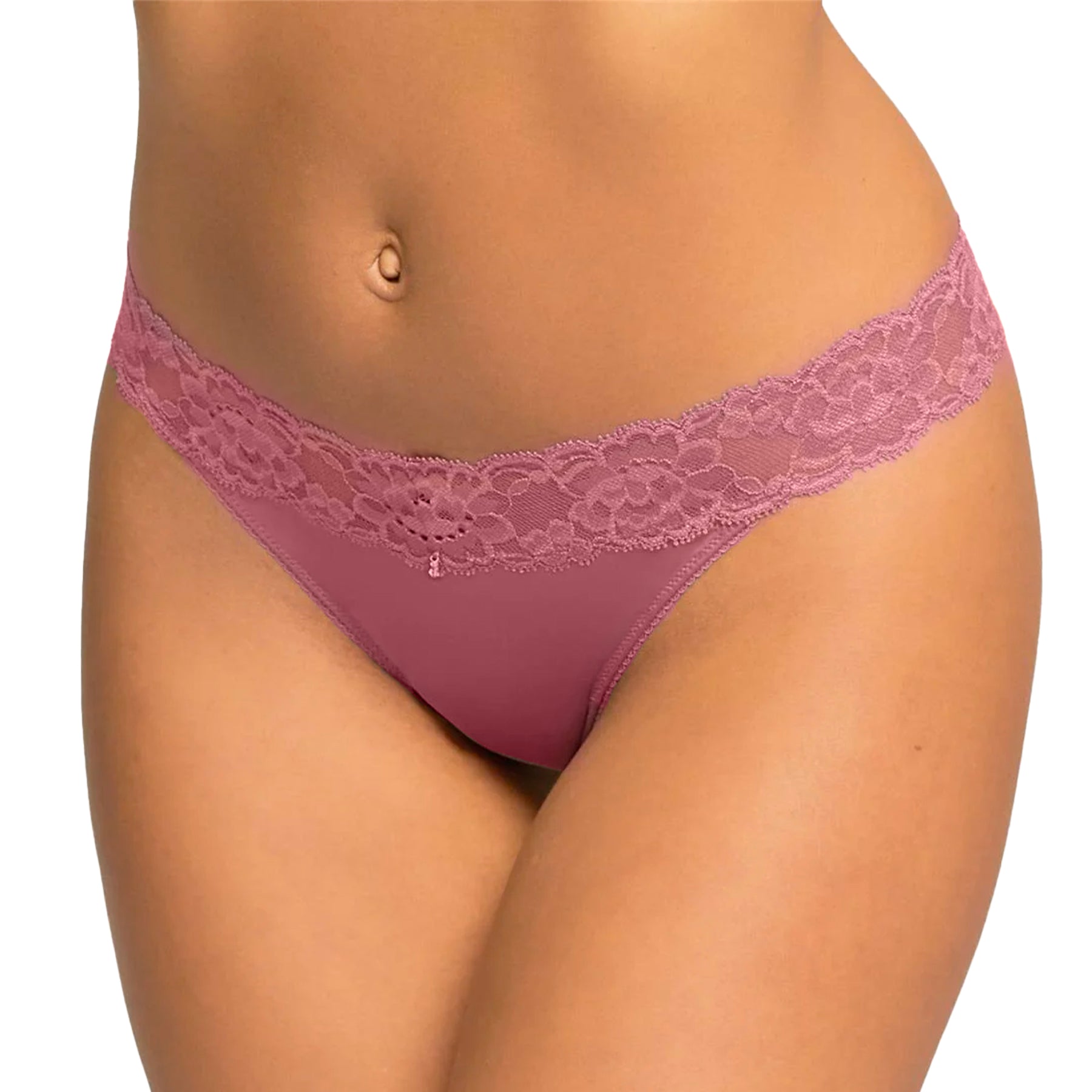 Montelle Everyday Thong 9002  Mesa Rose Front