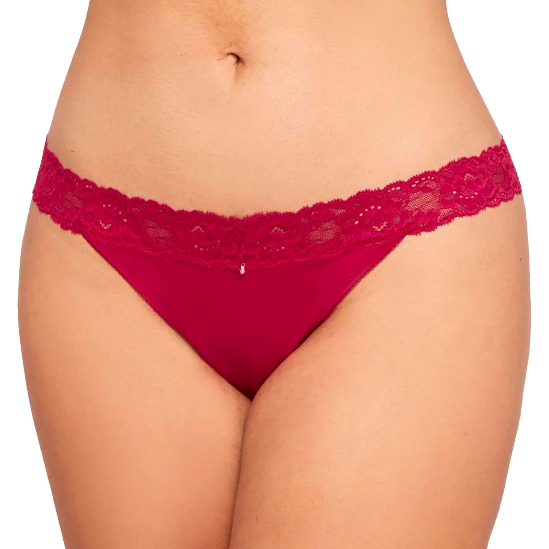 Montelle Everyday Thong 9002  Raspberry Front