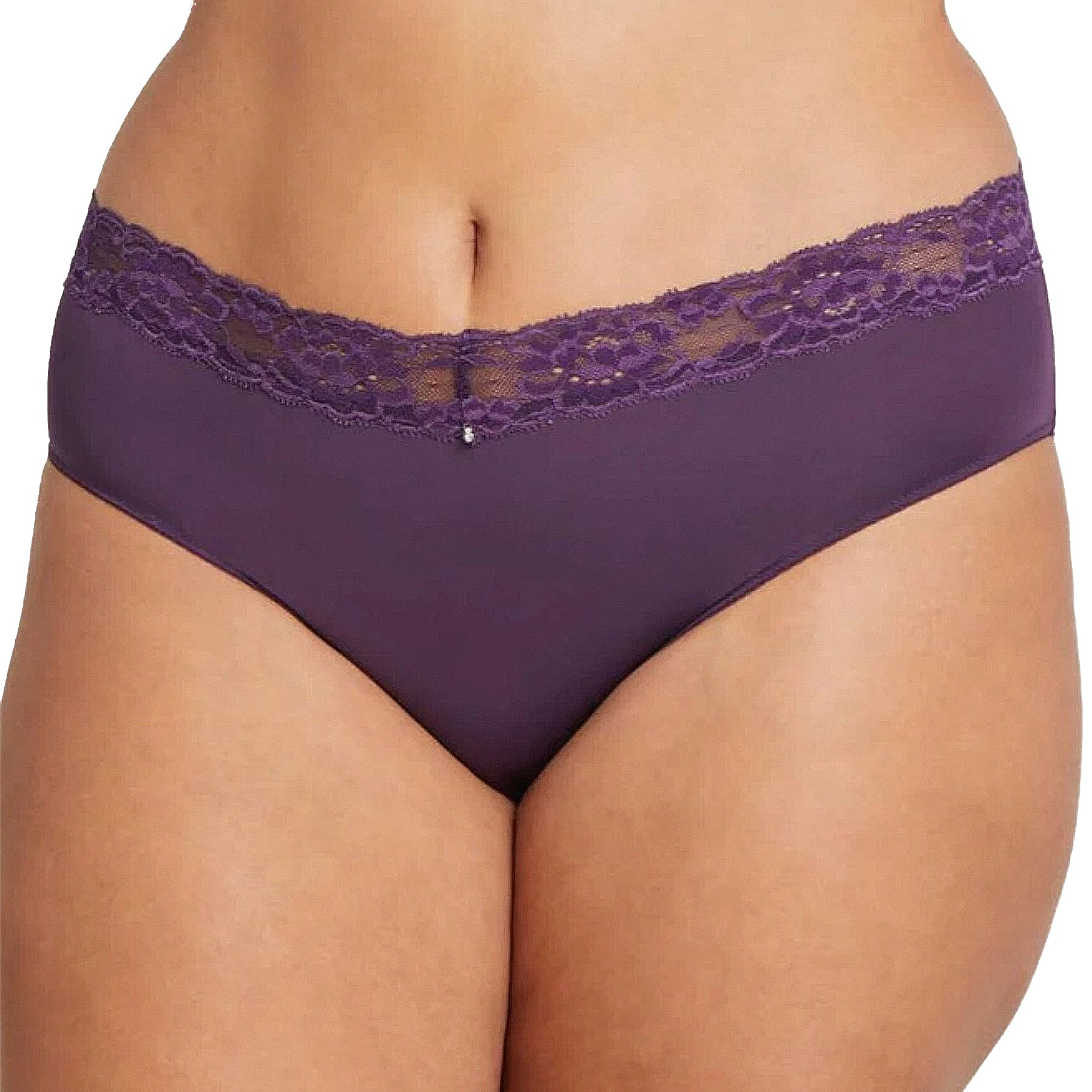Montelle Essentials High-Cut Brief 9004 Pinot Front