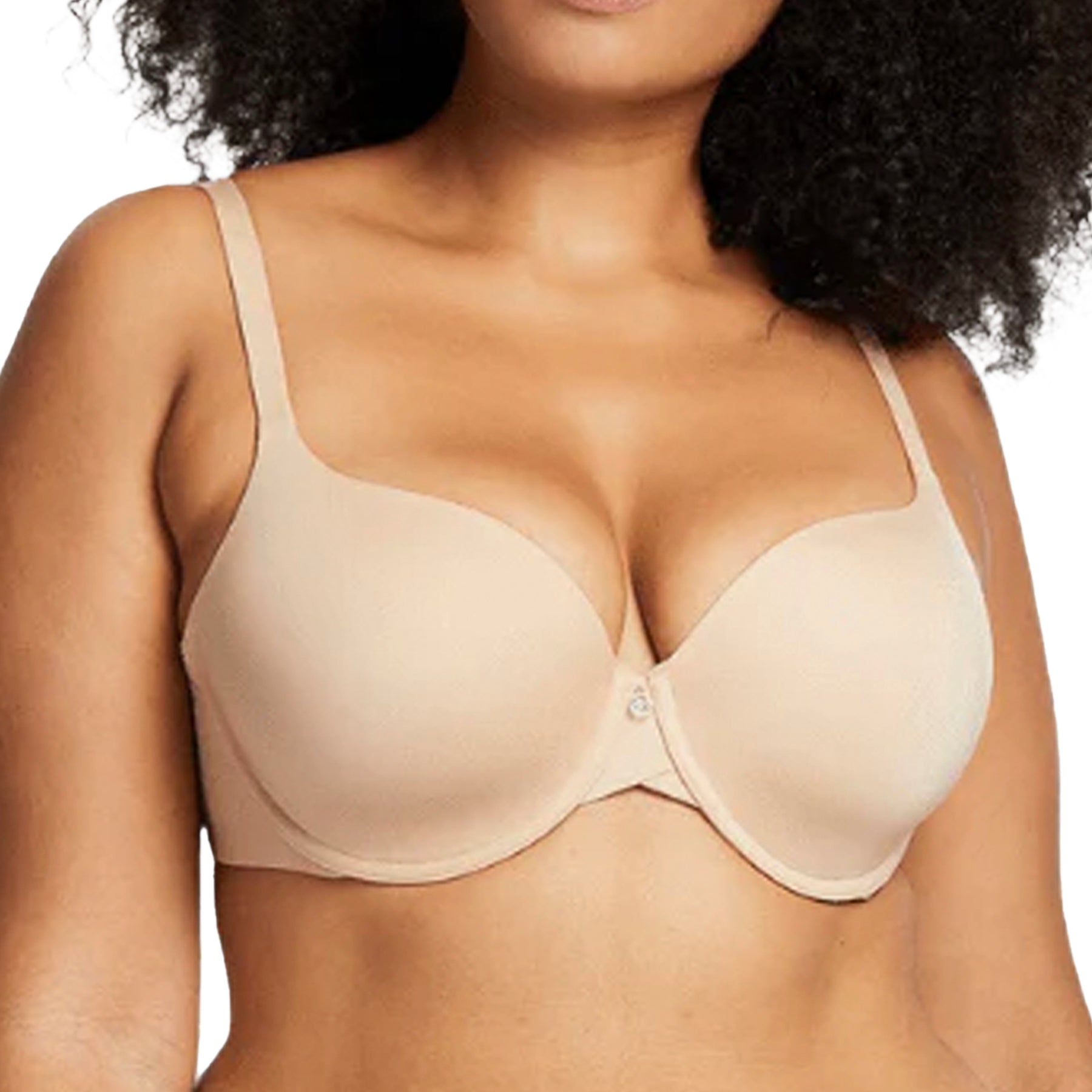 Montelle Pure Demi Cup T-Shirt Bra 9310 Champagne Front