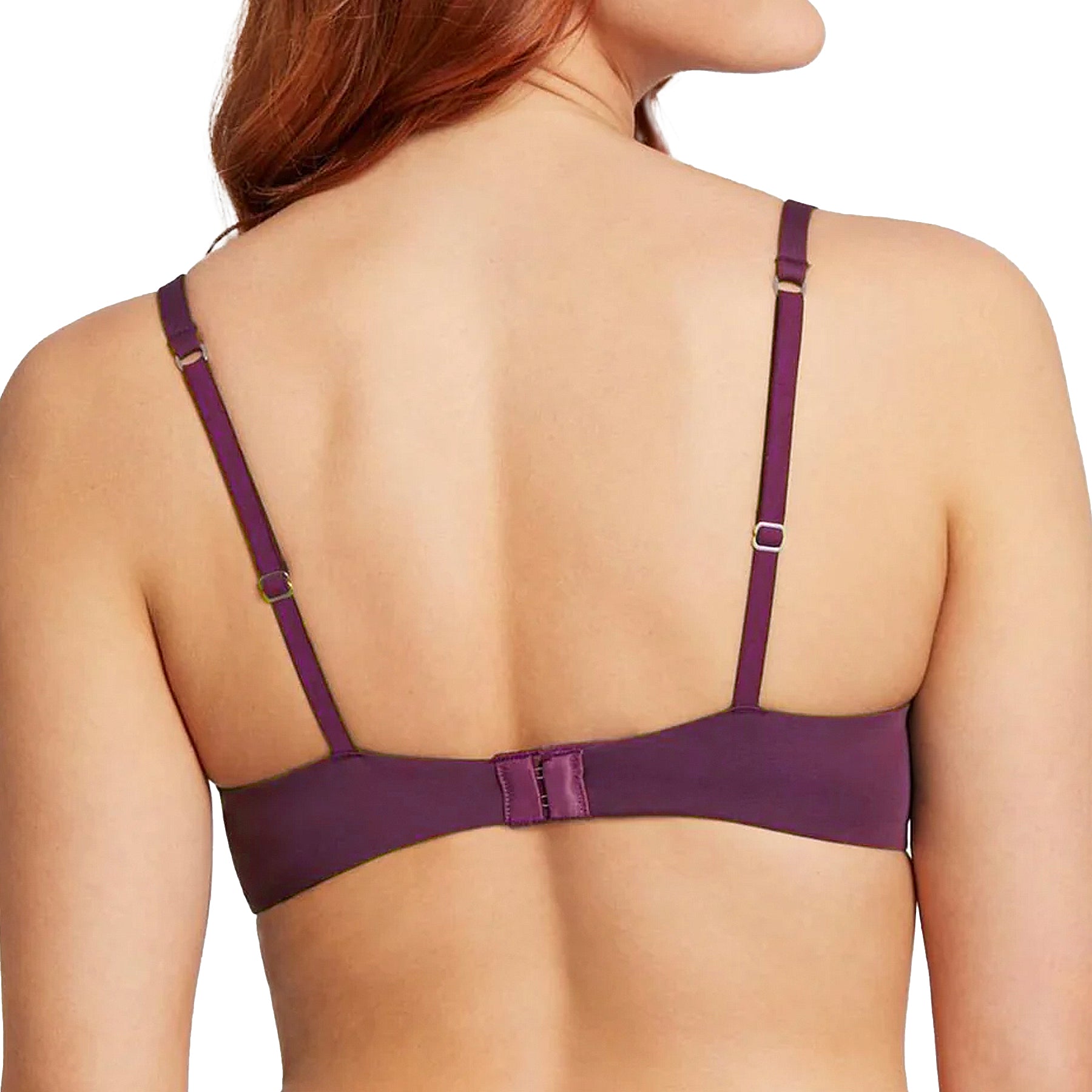 Montelle Pure Demi Cup T-Shirt Bra 9310 Dark Orchid Back