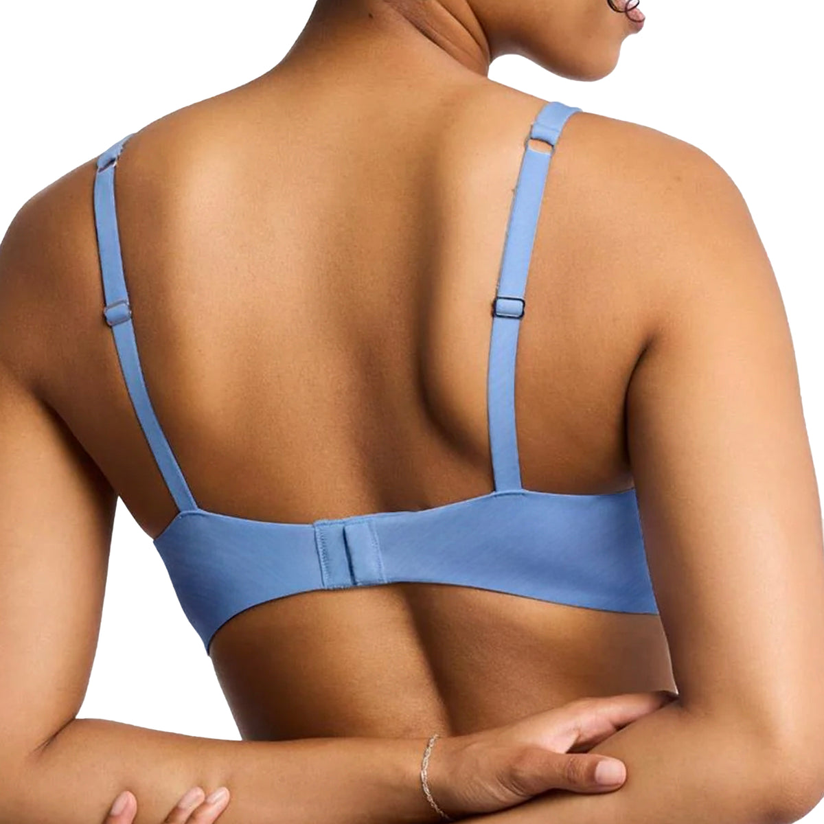 Montelle Pure Demi Cup T-Shirt Bra 9310 Denim Mix Back