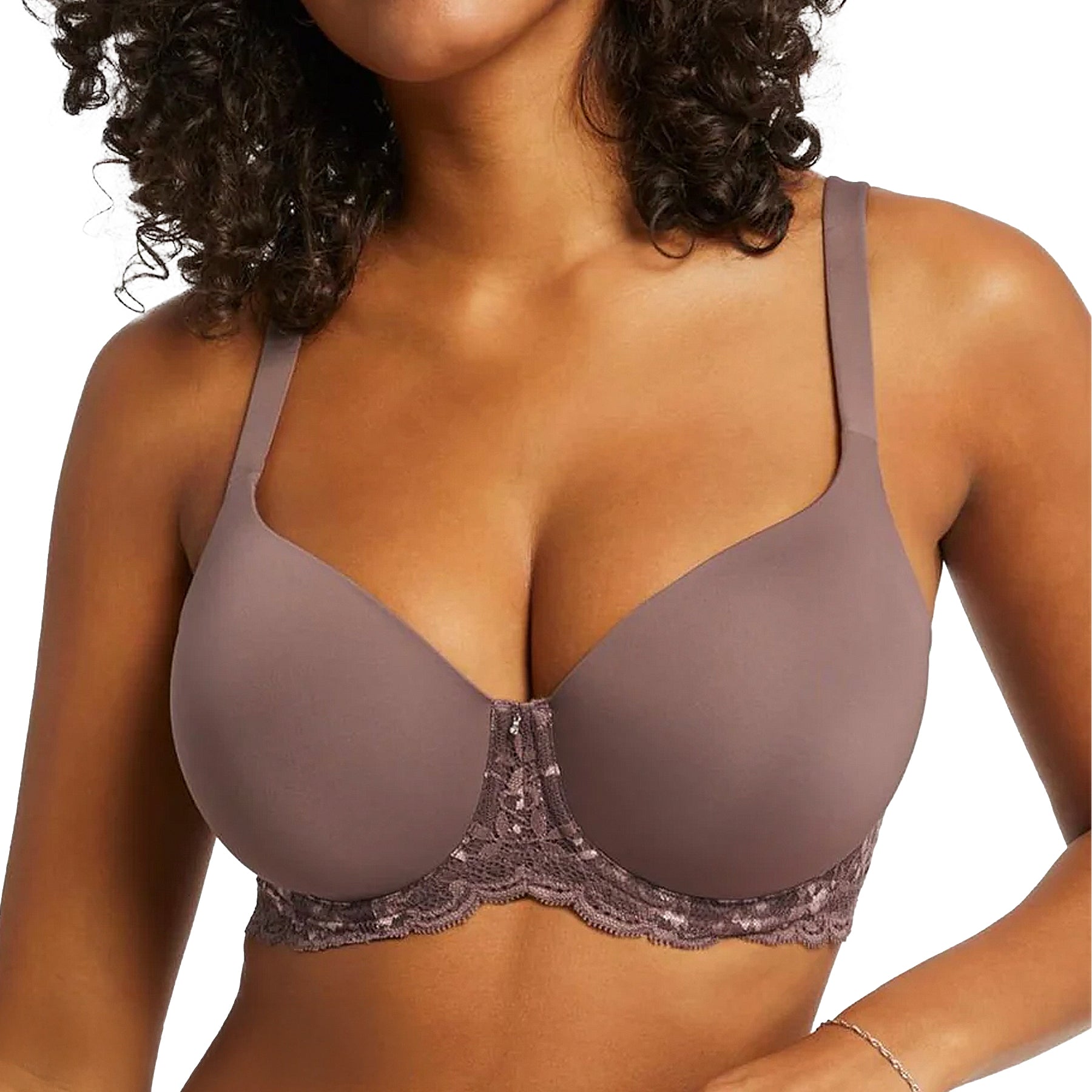 Montelle Pure Plus Full Cup T-Shirt Bra 9320 Almond Spice Front