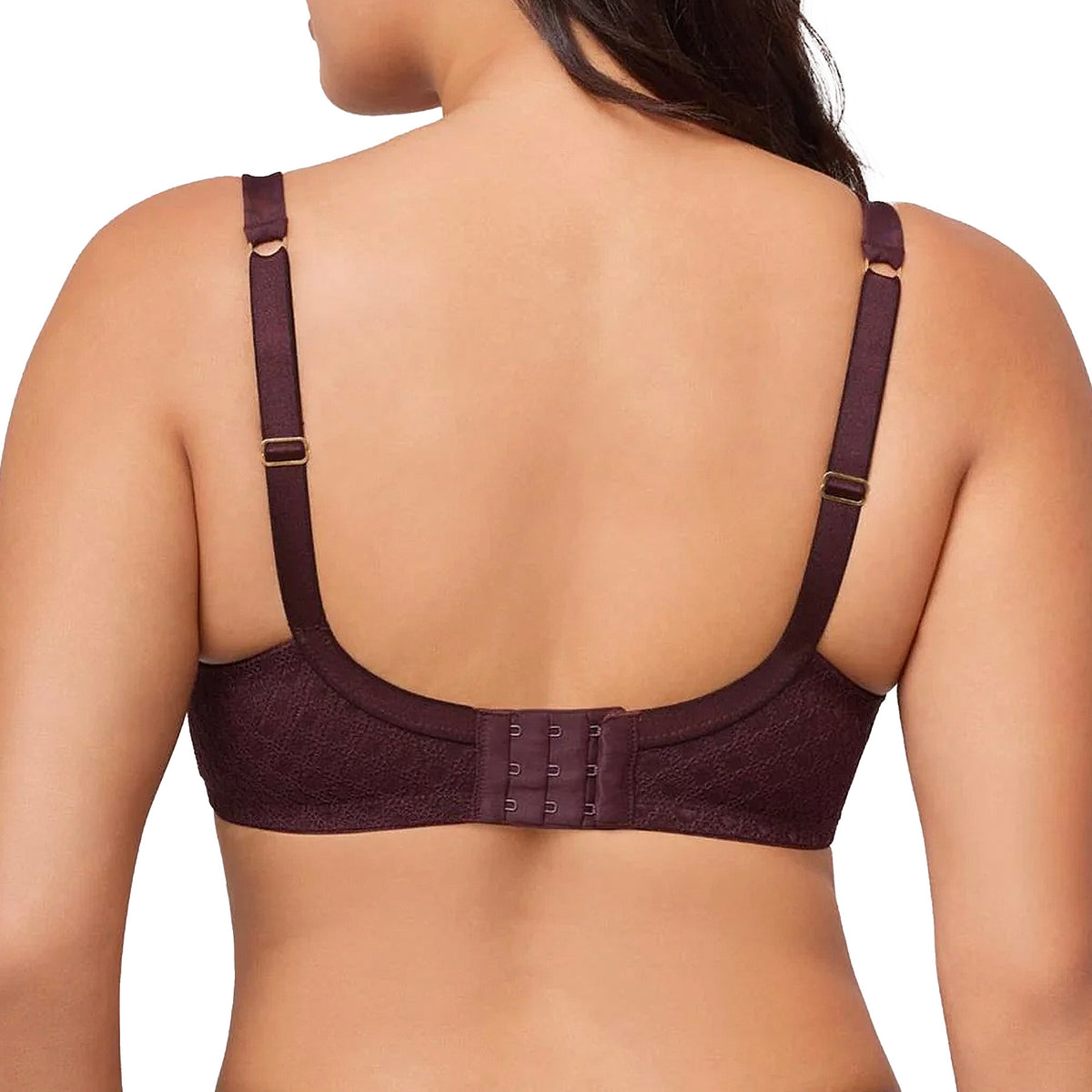 Montelle Pure Plus Full Cup T-Shirt Bra 9320 Fudge Back