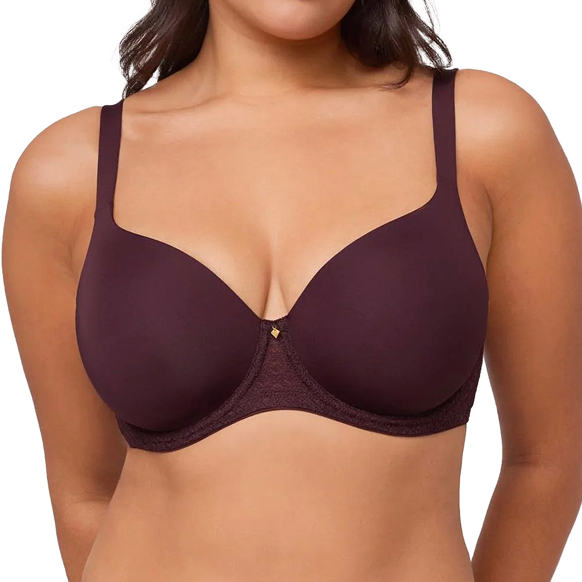Montelle Pure Plus Full Cup T-Shirt Bra 9320 Fudge Front