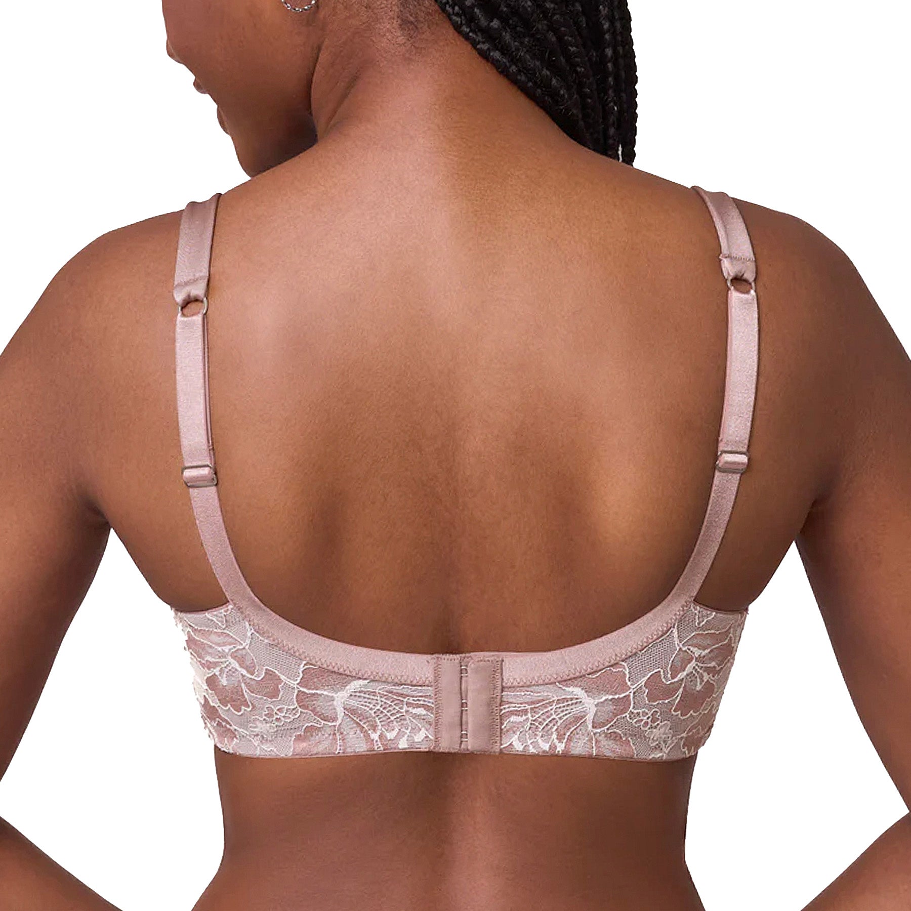Montelle Pure Plus Full Cup T-Shirt Bra 9320 Moonshell Chantilly Back