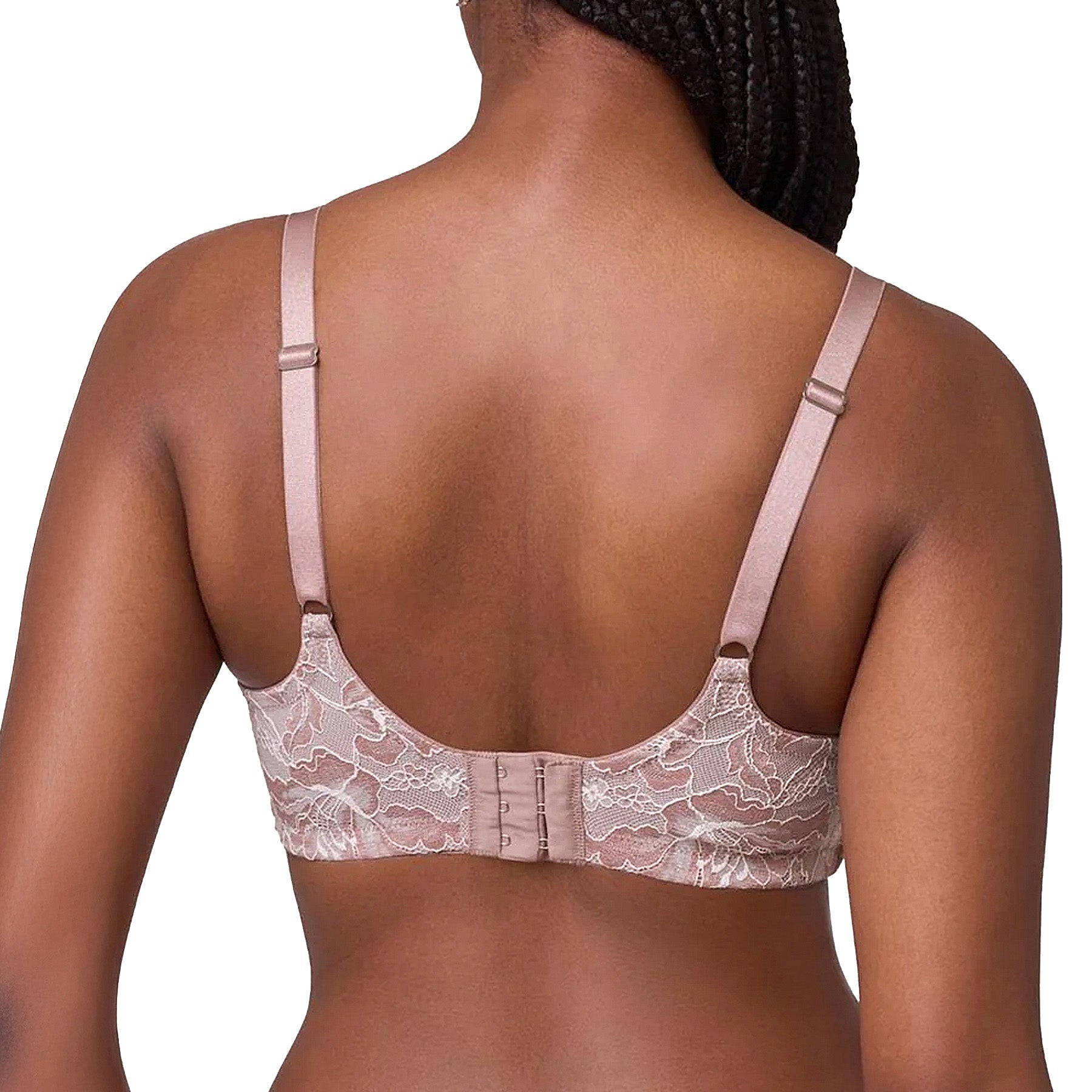 Montelle Wire-Free Dream Bra 9326 Moonshell Chantilly Back