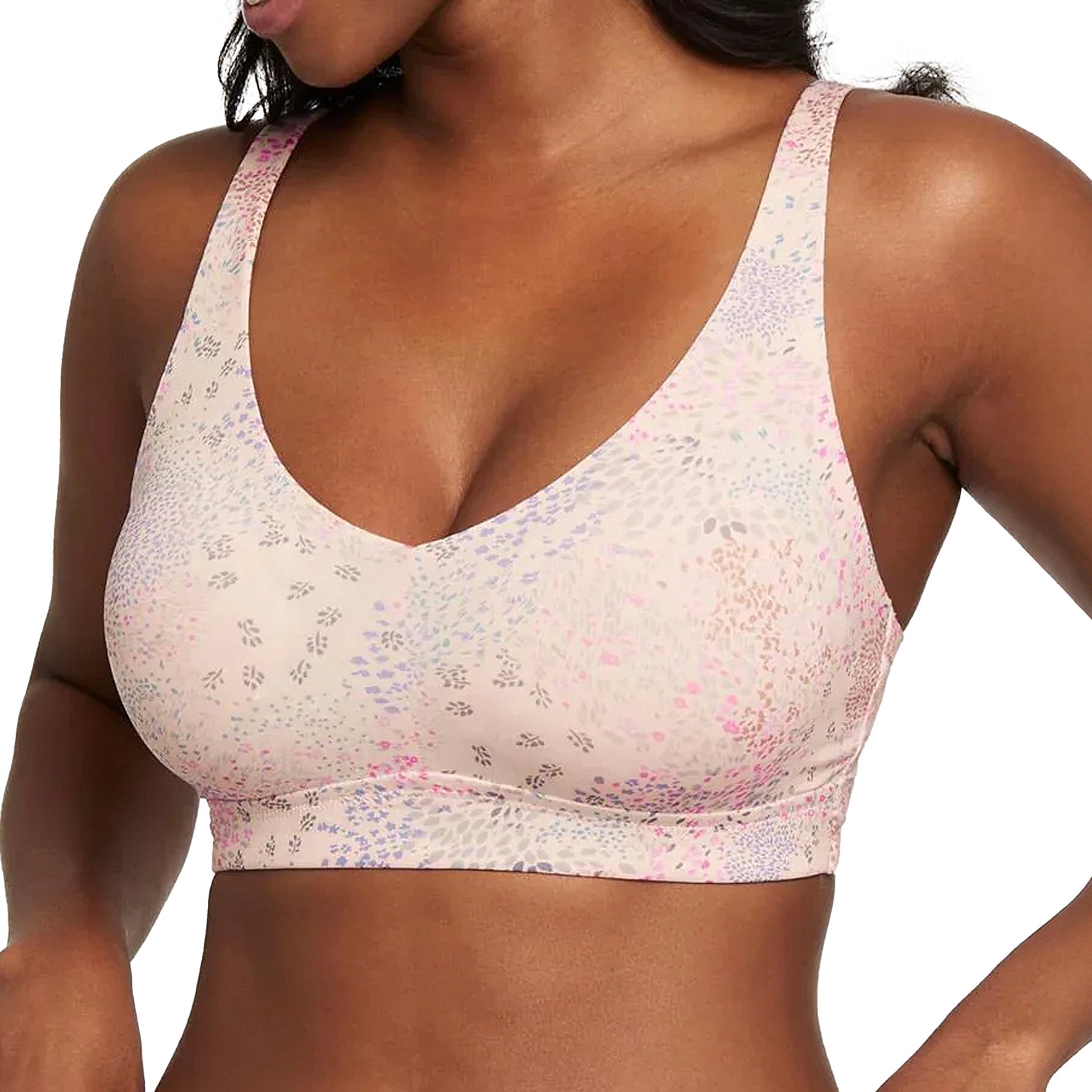 Montelle Mysa Cup-Sized Bralette 9335 Flower Field Front