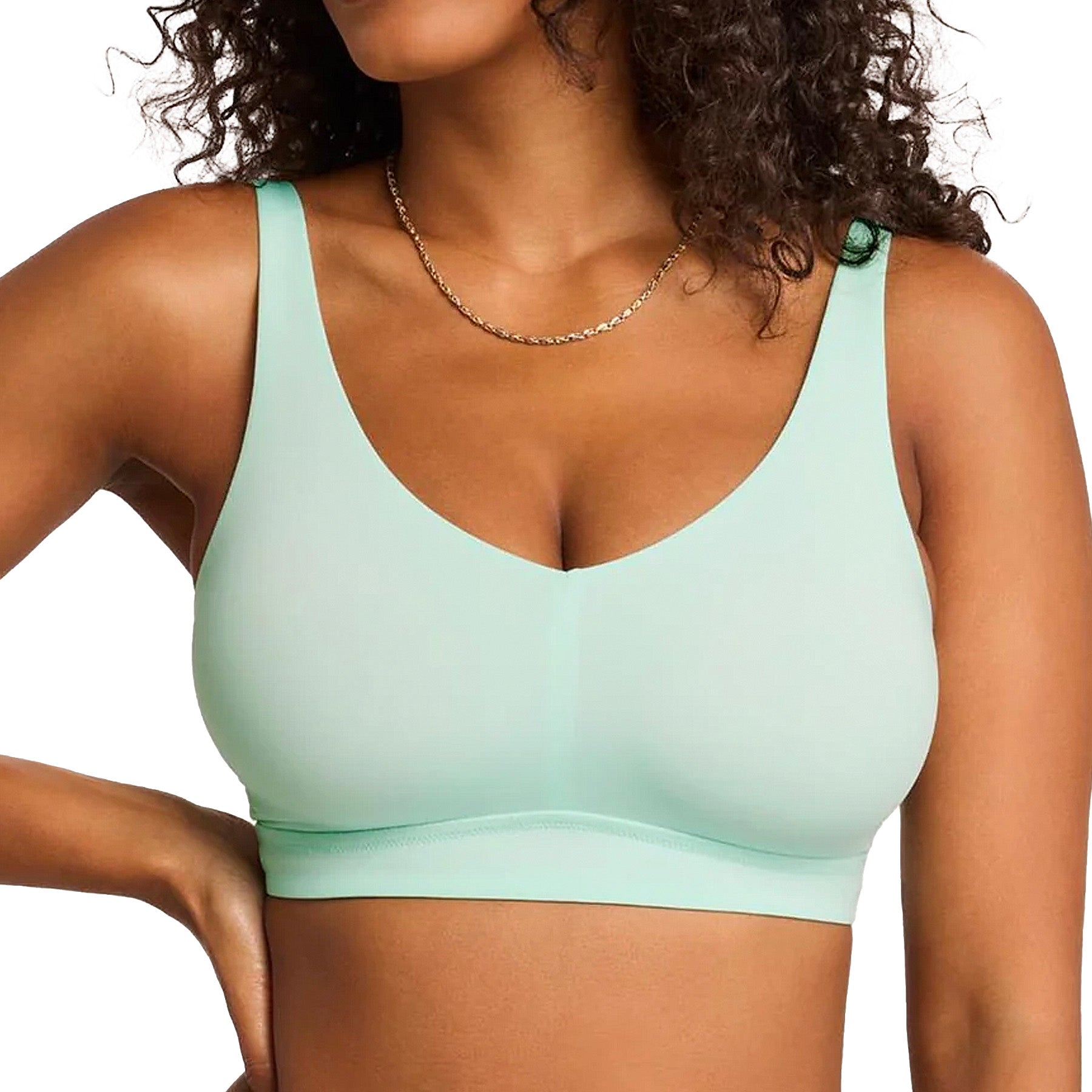 Montelle Mysa Cup-Sized Bralette 9335 Seafoam Front