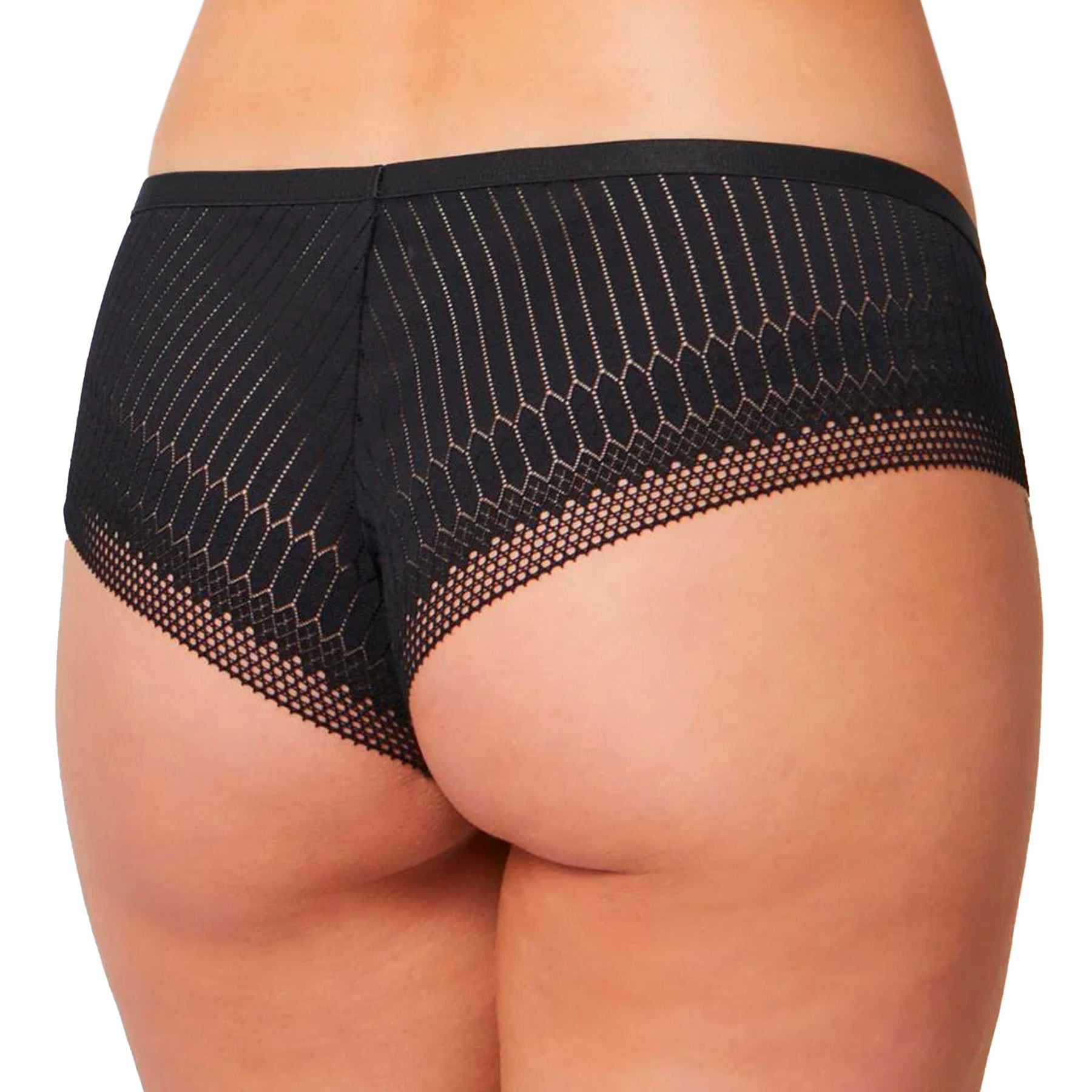 Montelle Simple Pleasures Brazilian 9542 Black Rear View