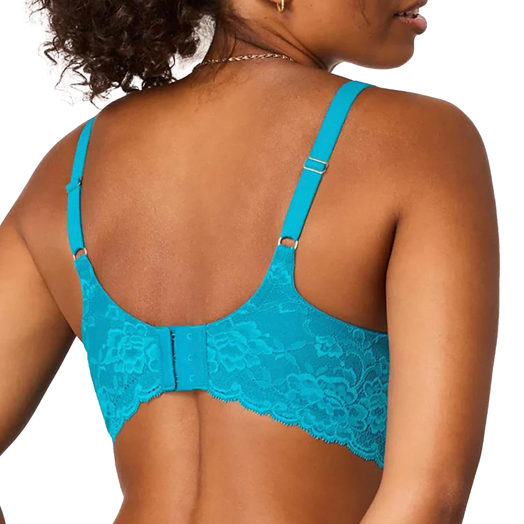 Montelle Muse Full Cup Bra 9324 Turquoise Back