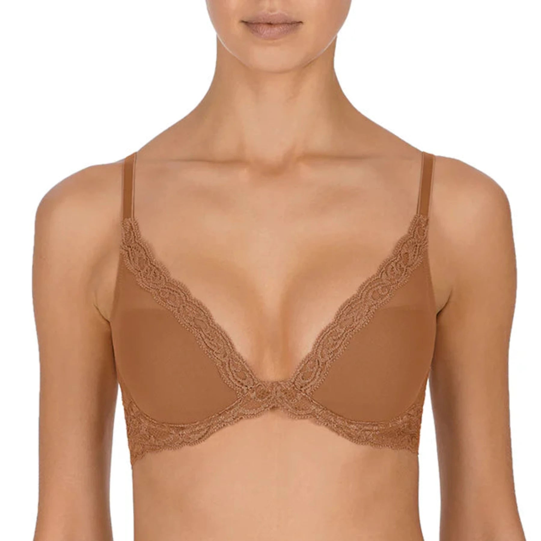 Natori Feathers Contour Plunge Bra 730023 - Glow