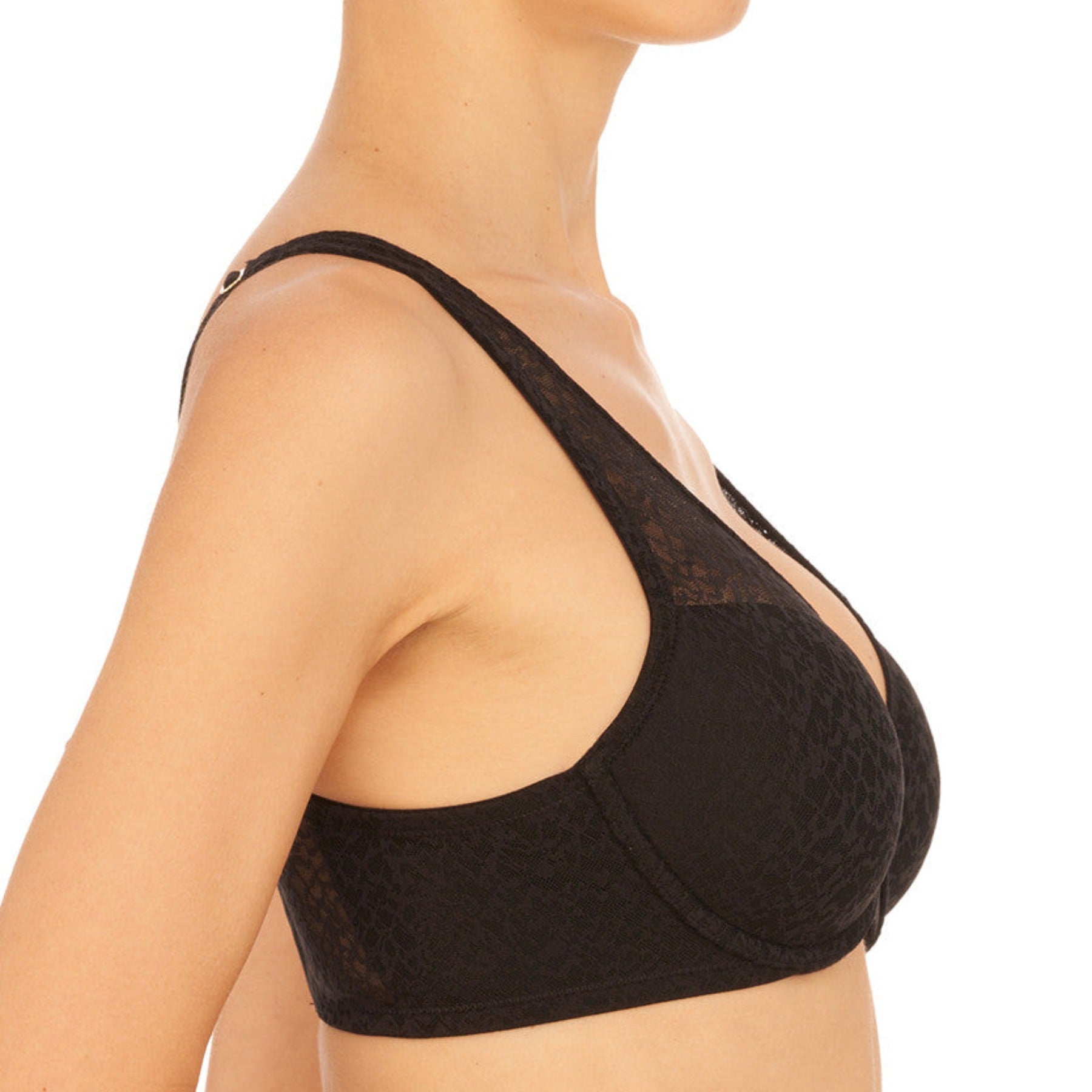 Natori Pretty Smooth Full Fit Underwire Bra 731318 - Black