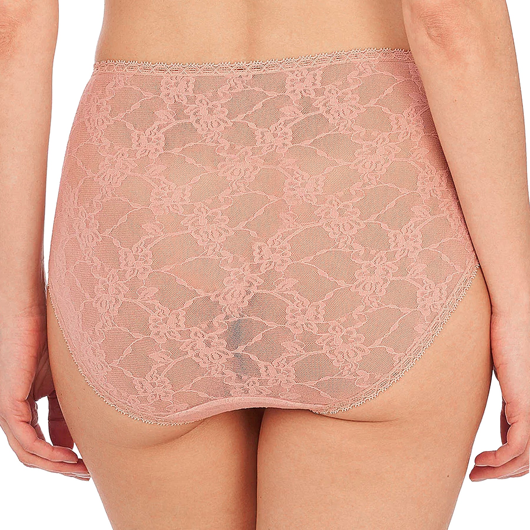 Natori Bliss Allure One Size Lace French Cut Brief 772303 Freesia Back