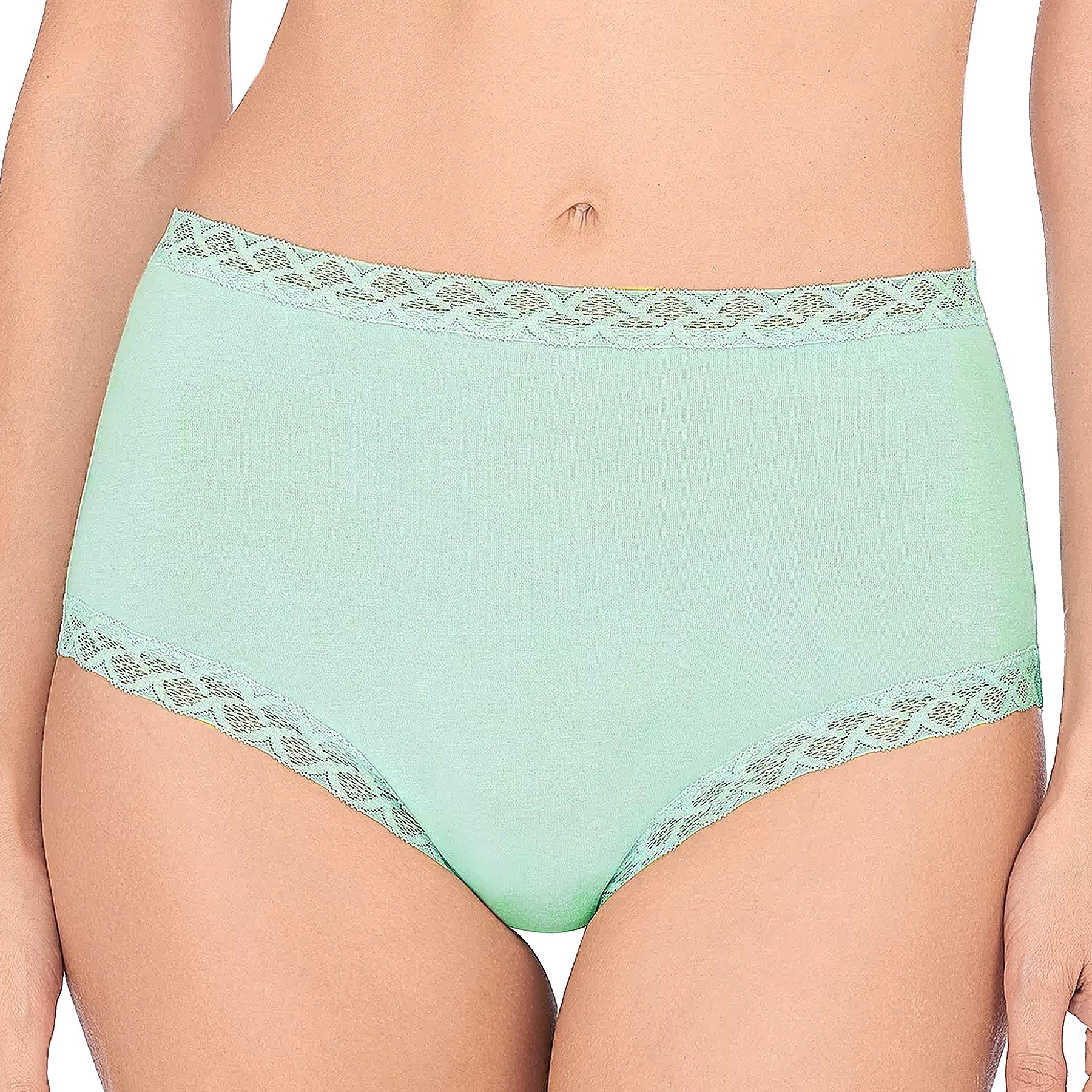 Natori Bliss Cotton Full Brief Panty 755058 Julep Front