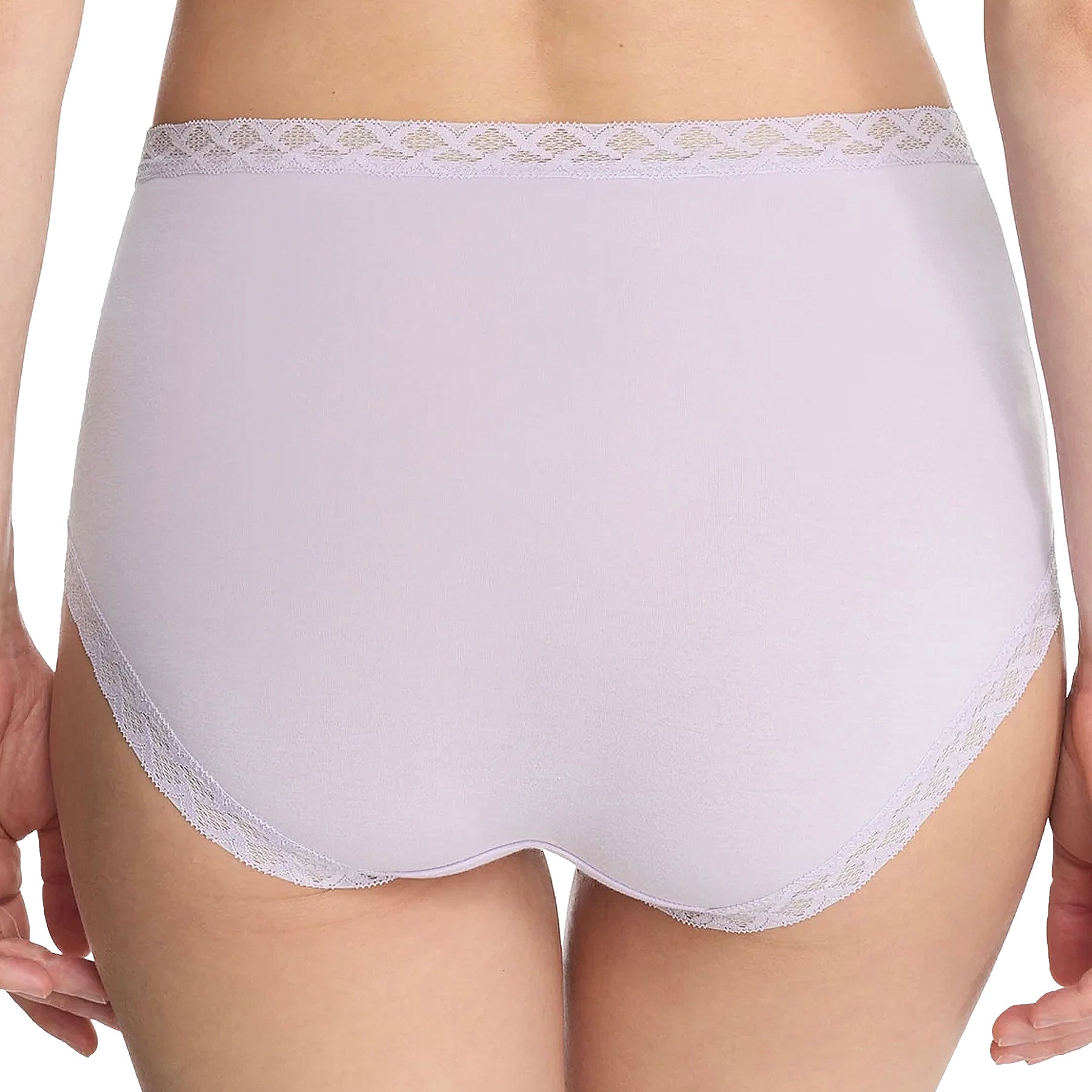 Natori Bliss Cotton Full Brief Panty 755058 Lavender Haze Back