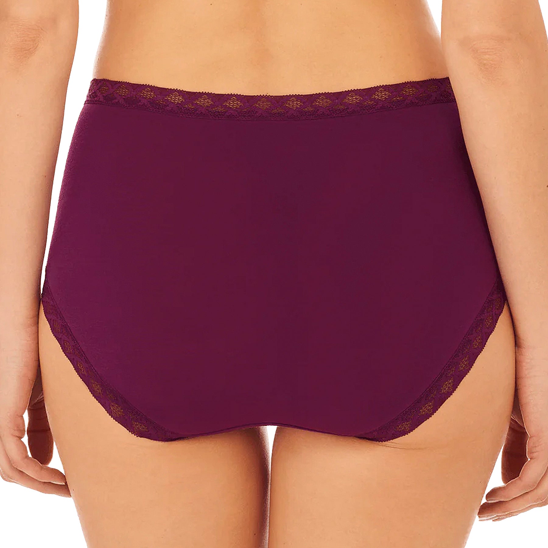 Natori Bliss Cotton Full Brief Panty 755058 Taro Back