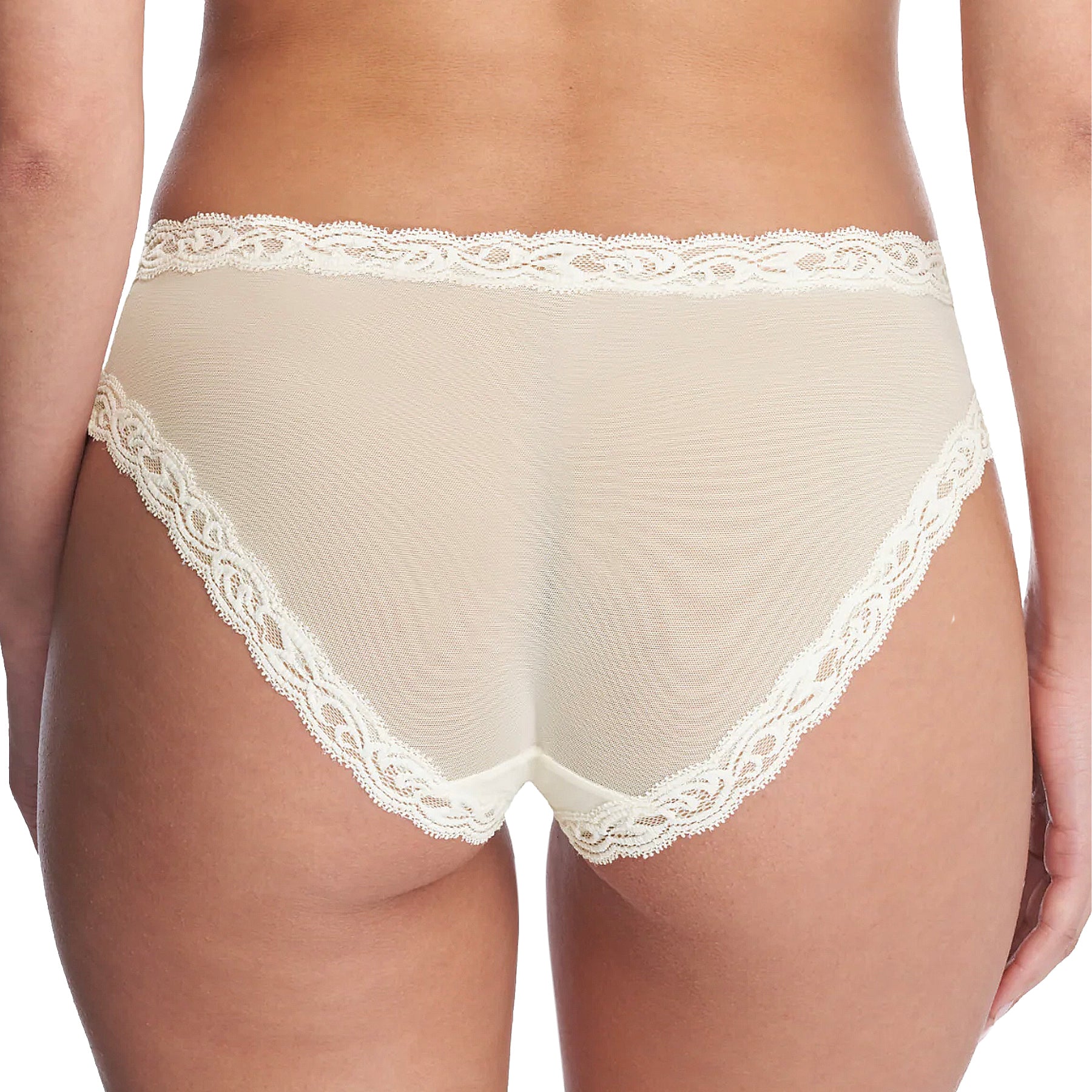 Natori Feathers Hipster Panty 753023 Ivory Back