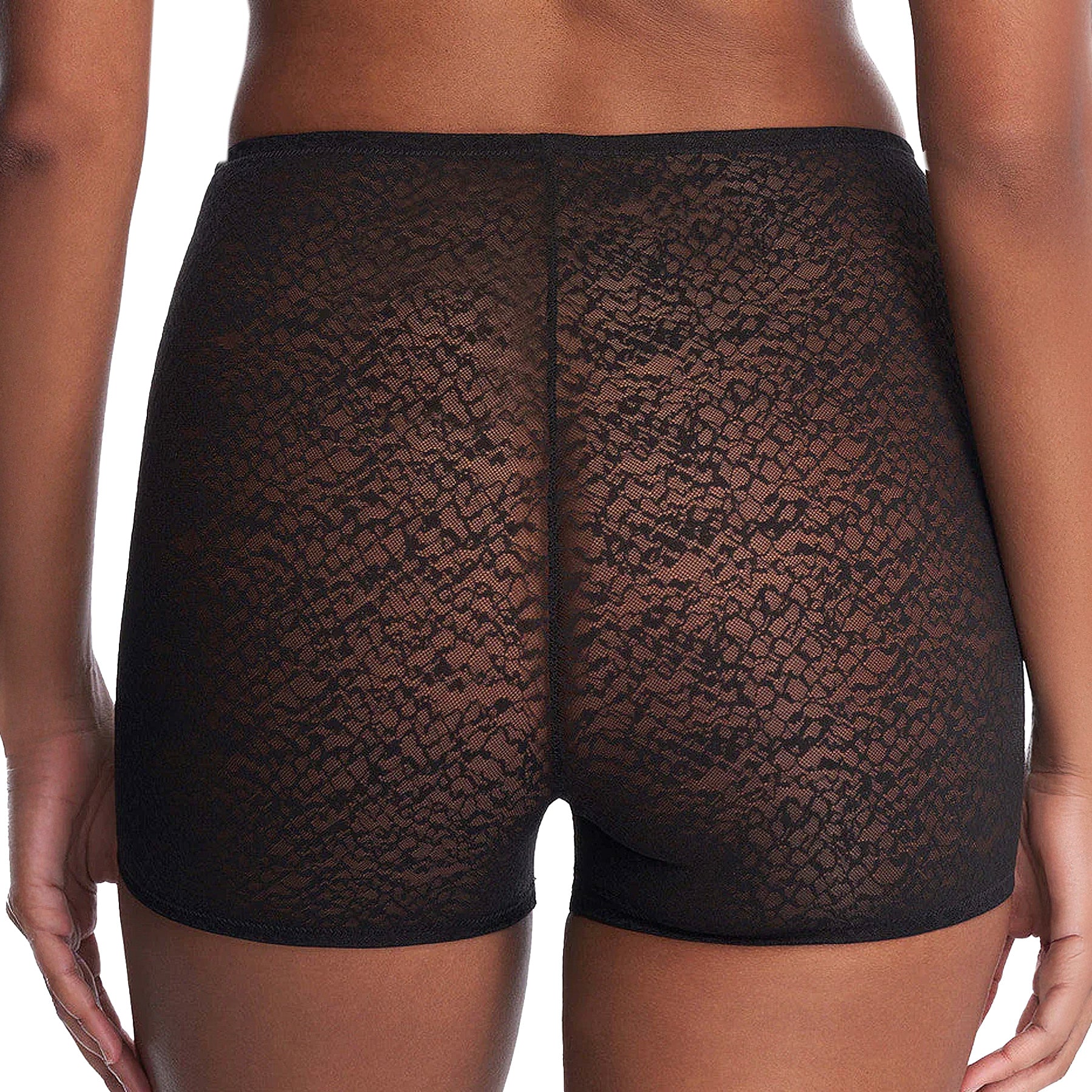 Natori Pretty Smooth Shortlette 770318 Black Back