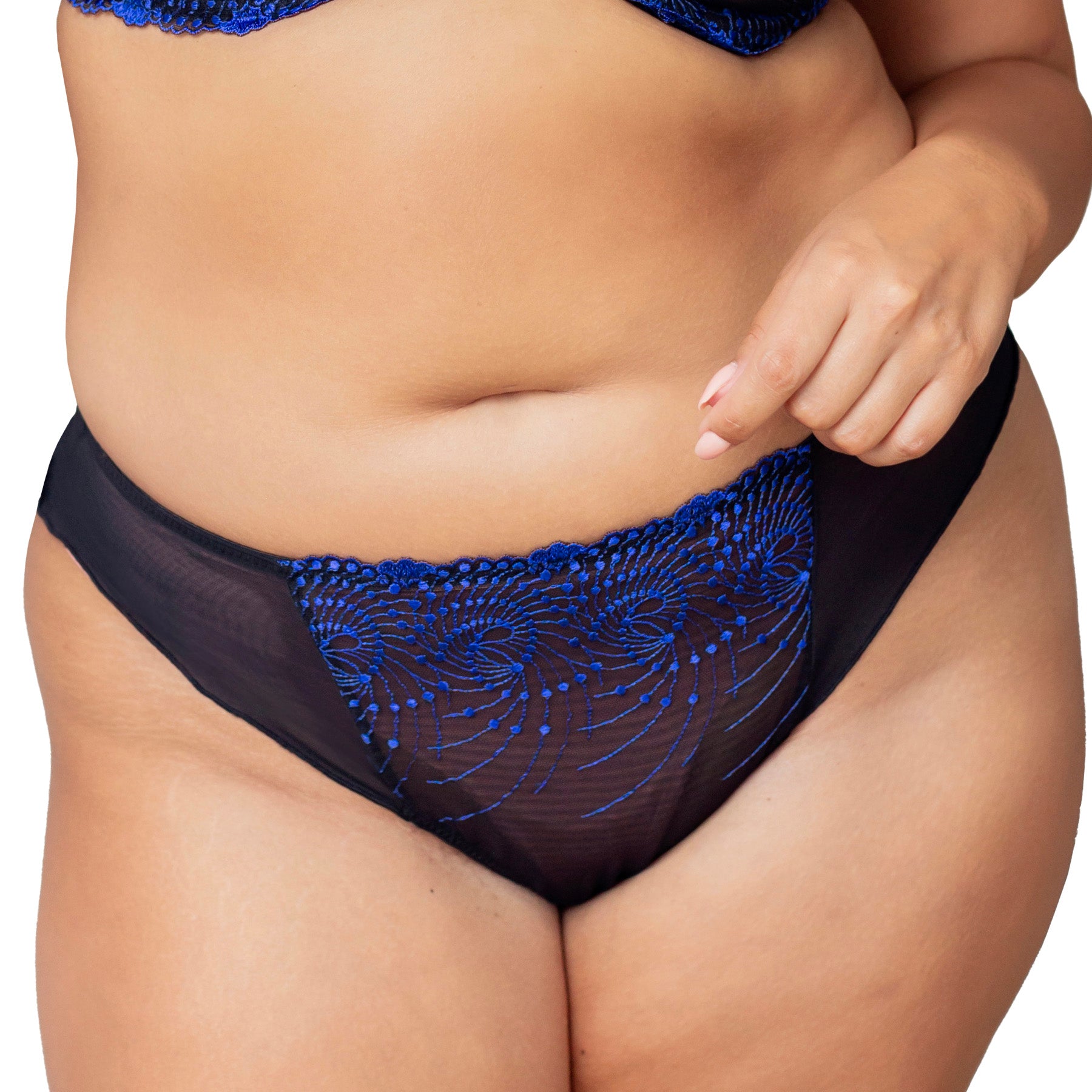 Fit Fully Yours Nicole Tanga U2275 Black Cobalt