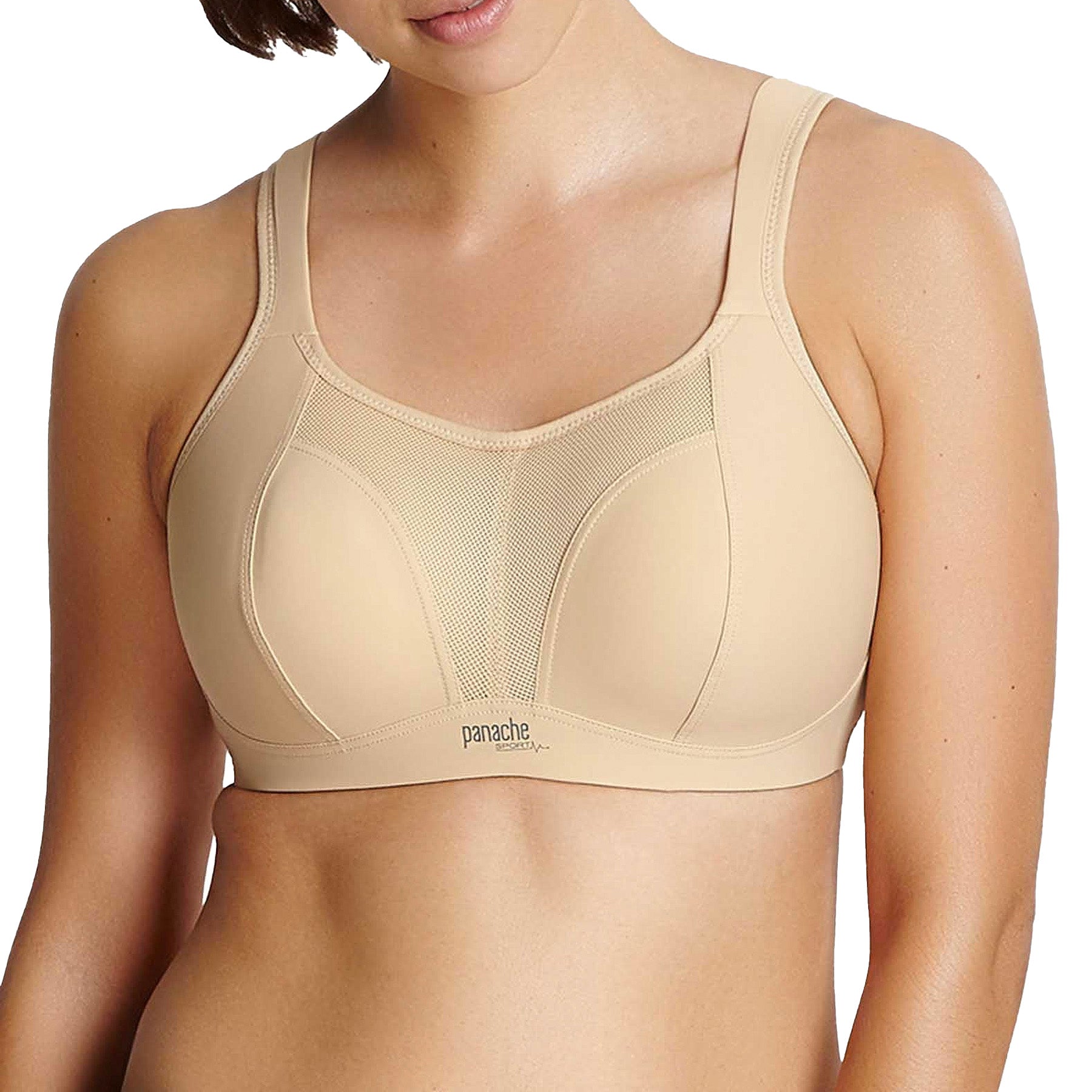 Panache Non Wired Sports Bra 7341 Latte Front