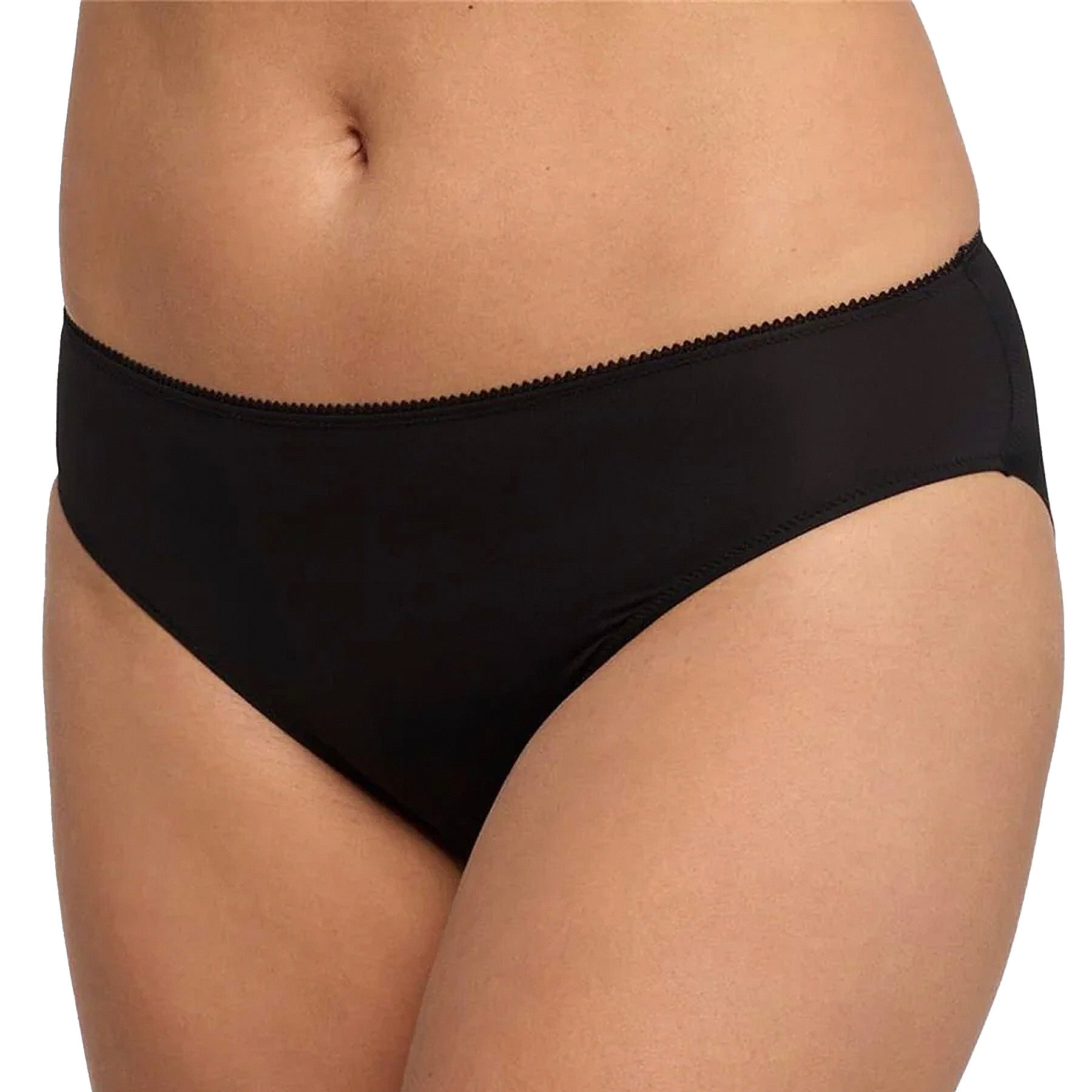 Montelle Nudies Full Brief 9109 Black Front