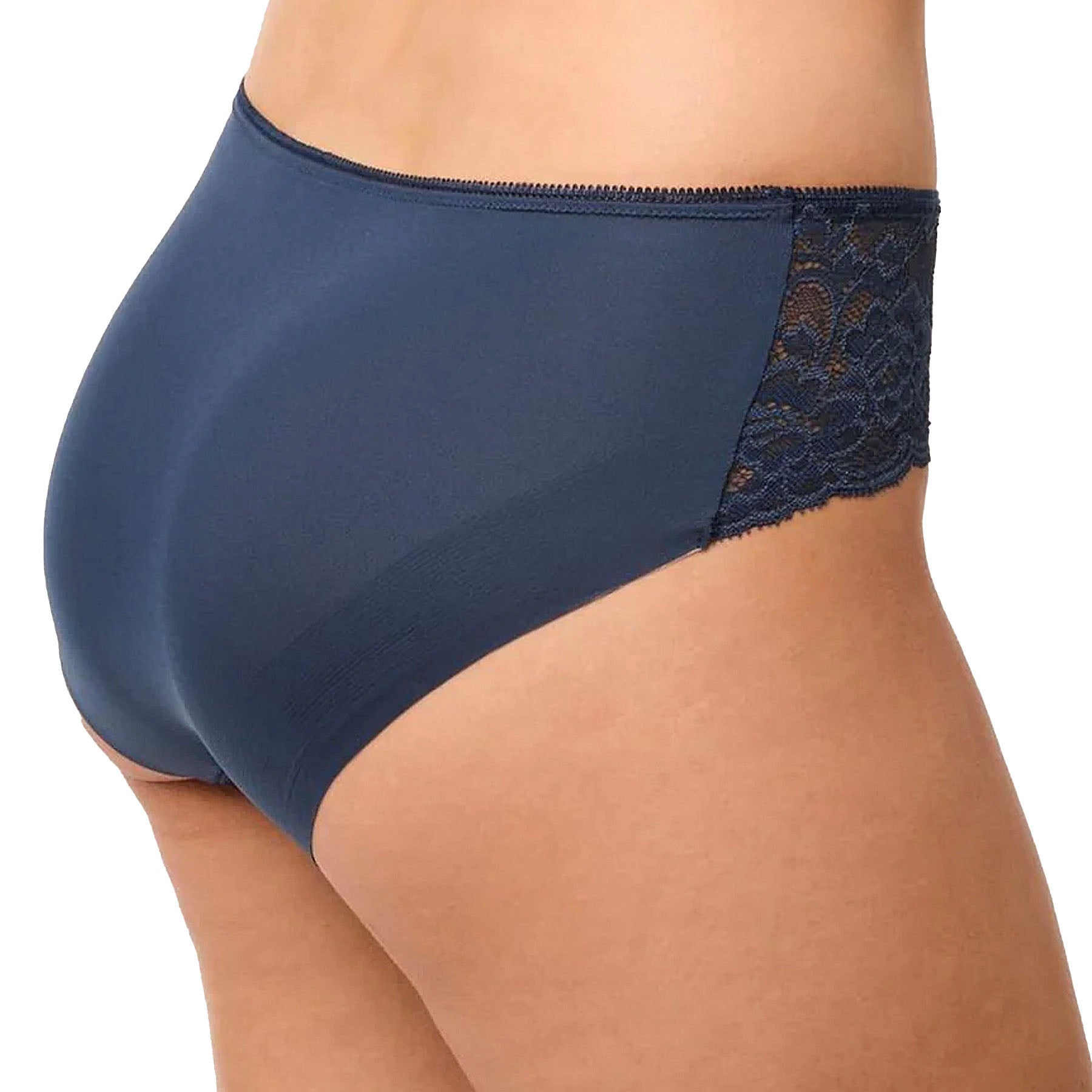 Montelle Nudies Hipster Panty 9101 Cambridge Blue Back