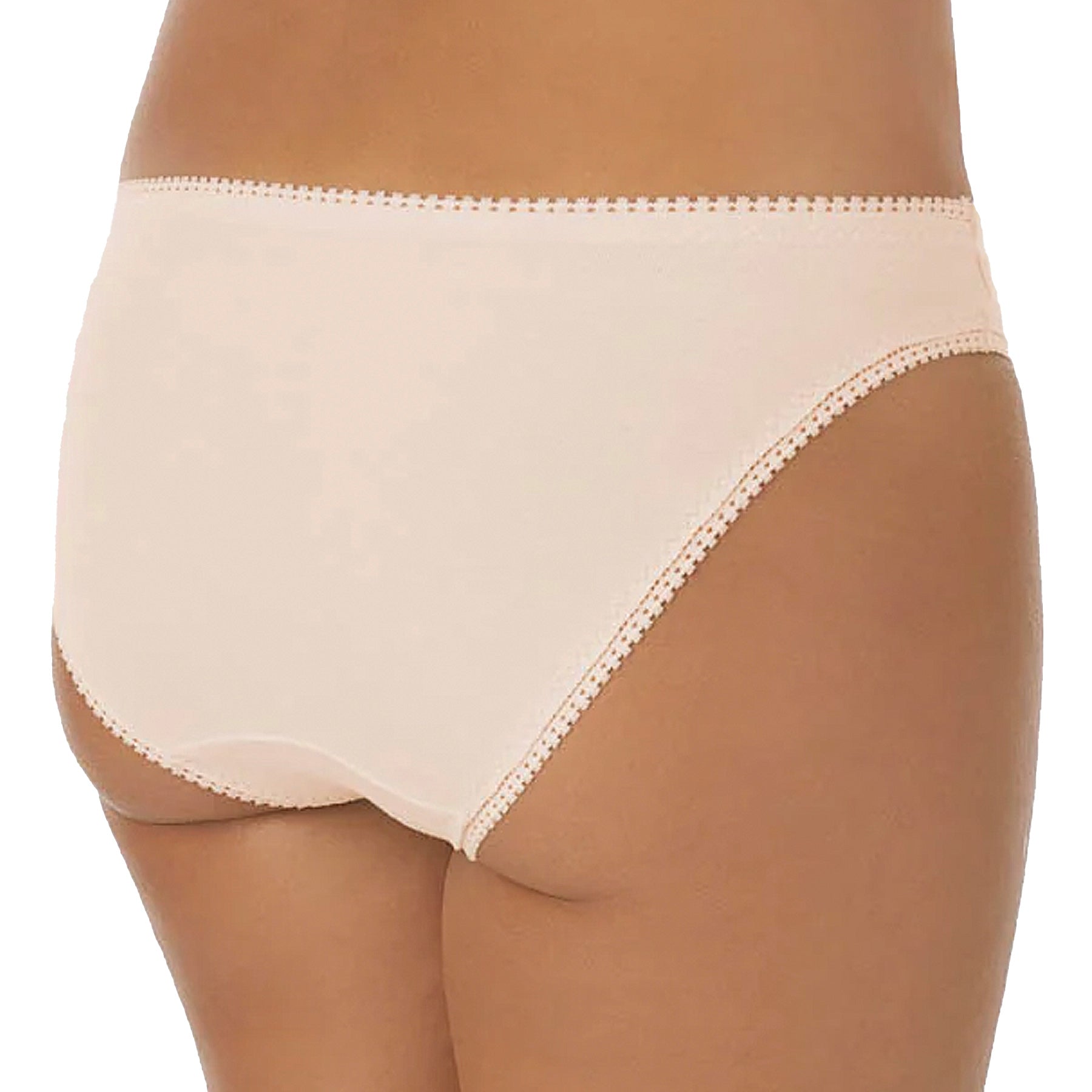 OnGossamer Cabana Cotton Hip Bikini 1402 Champagne Back