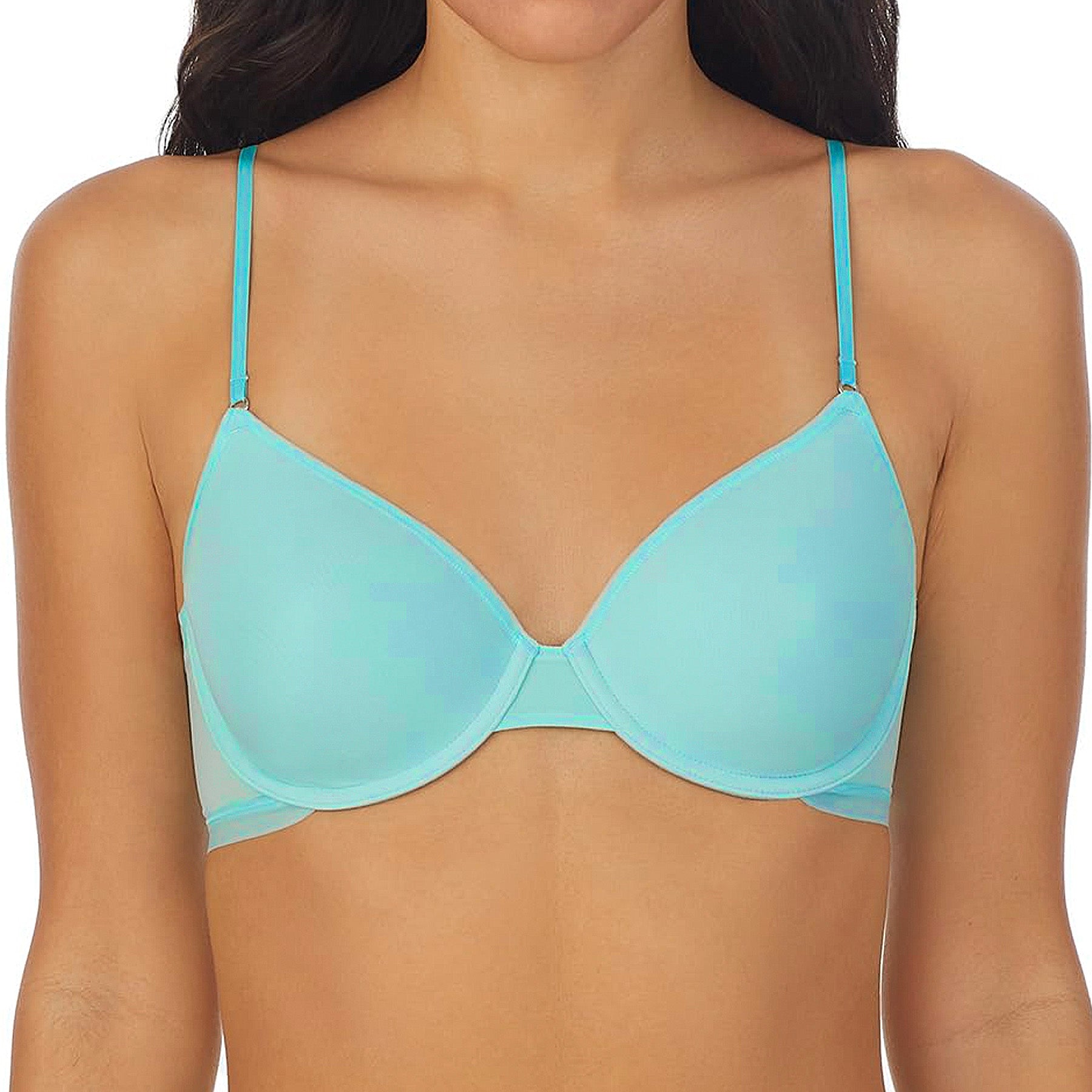 OnGossamer Next To Nothing Micro t-Shirt Bra G4170 Waterfall Blue Front