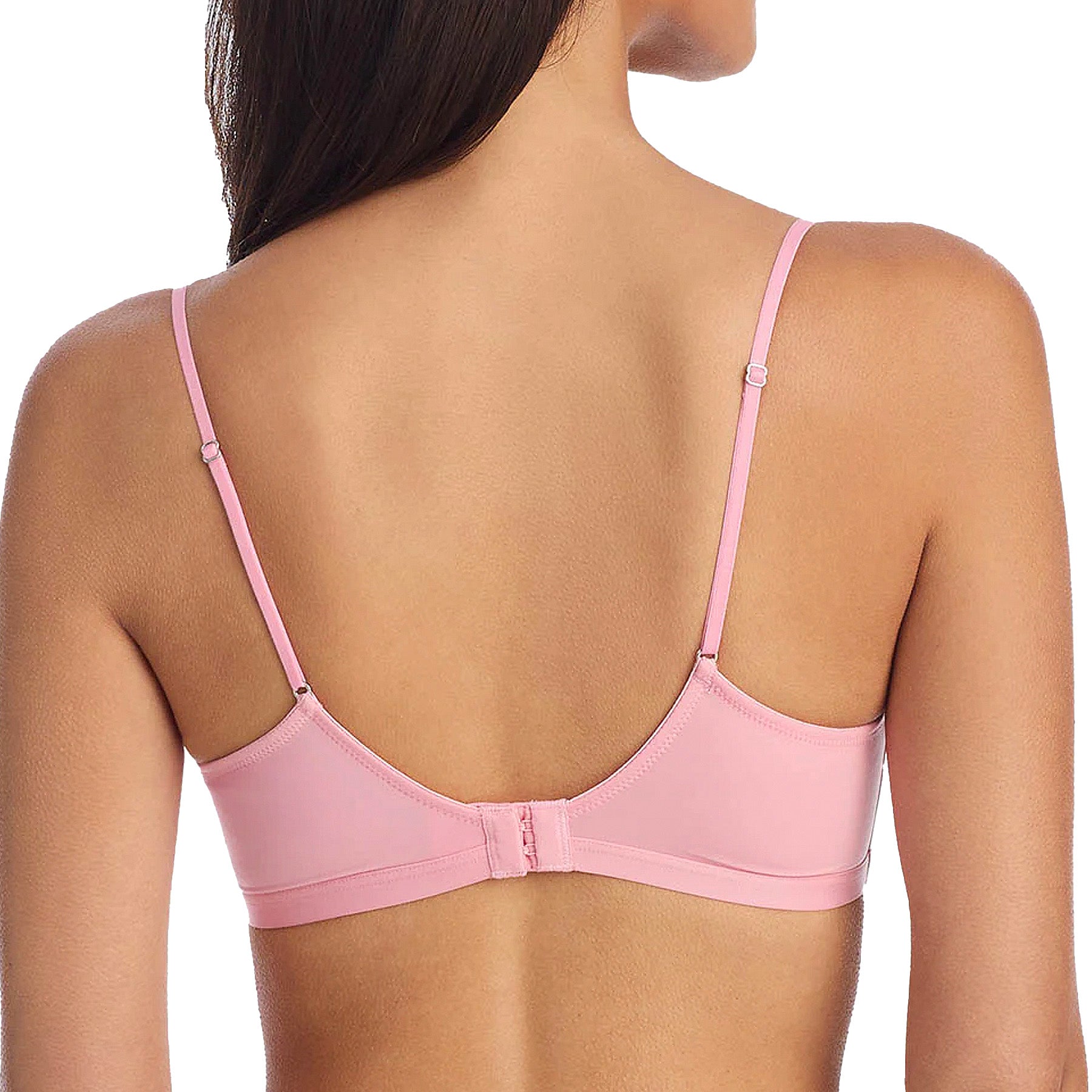 OnGossamer Next To Nothing Micro Wireless Bra G7190 Pink Peony Back