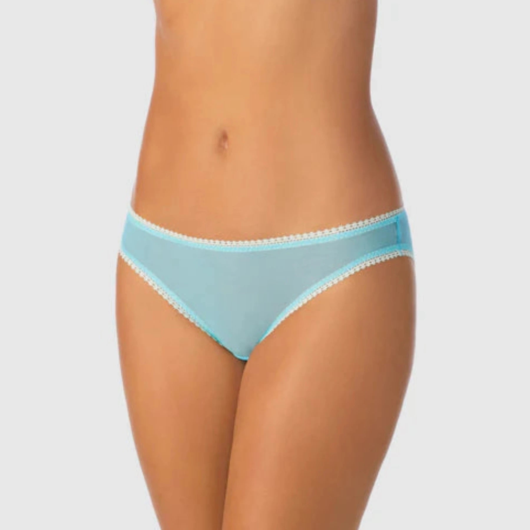OnGossamer Mesh Hip Bikini 3202 - BlueMist