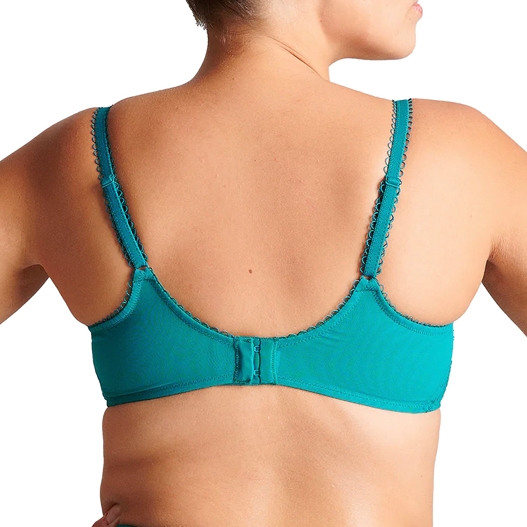 Simone Perele Opaline Full Cup Bra 1B2320 Emerald Green Back