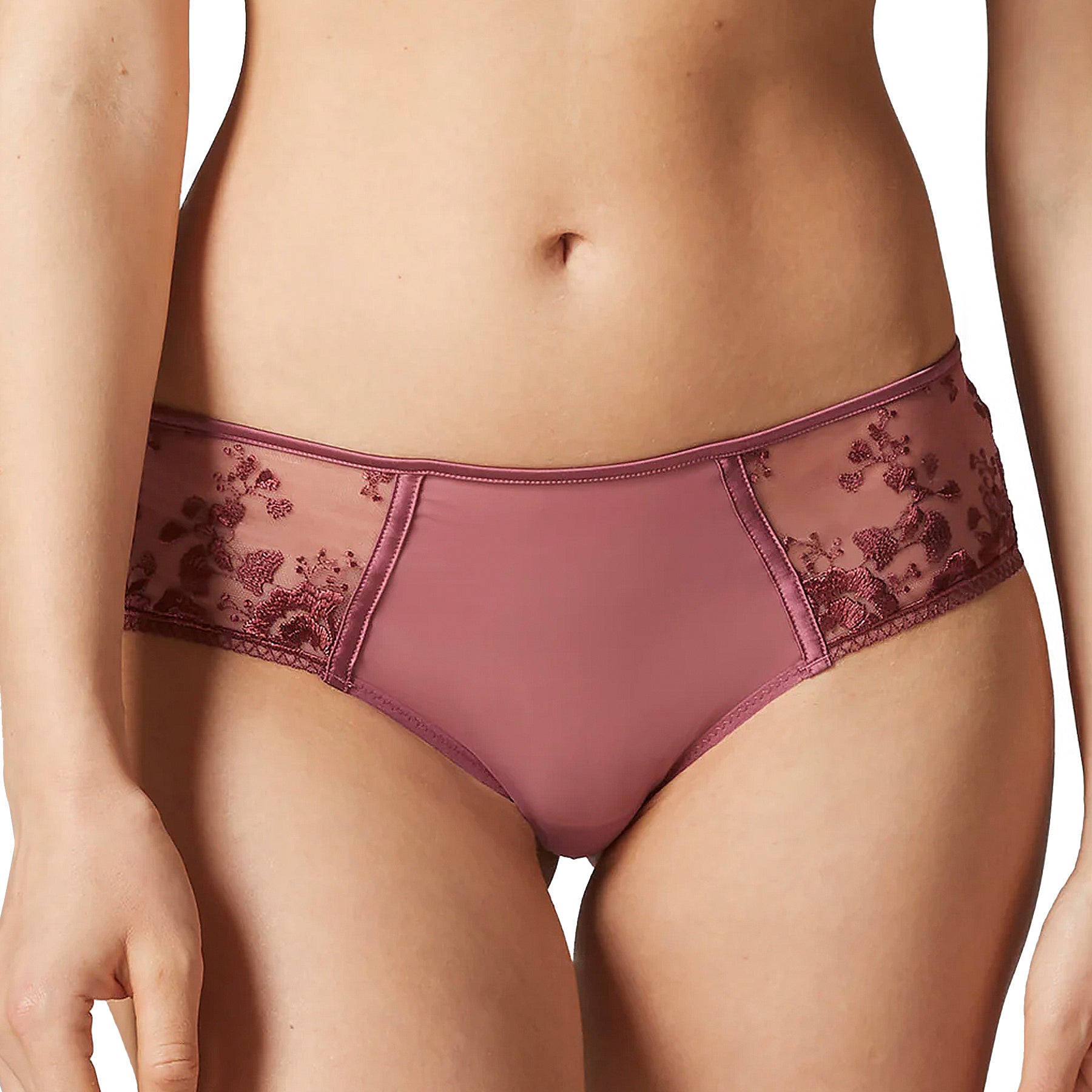 Simone Perele Orphee Boyshort Panty 15S630 Diva Pink Front