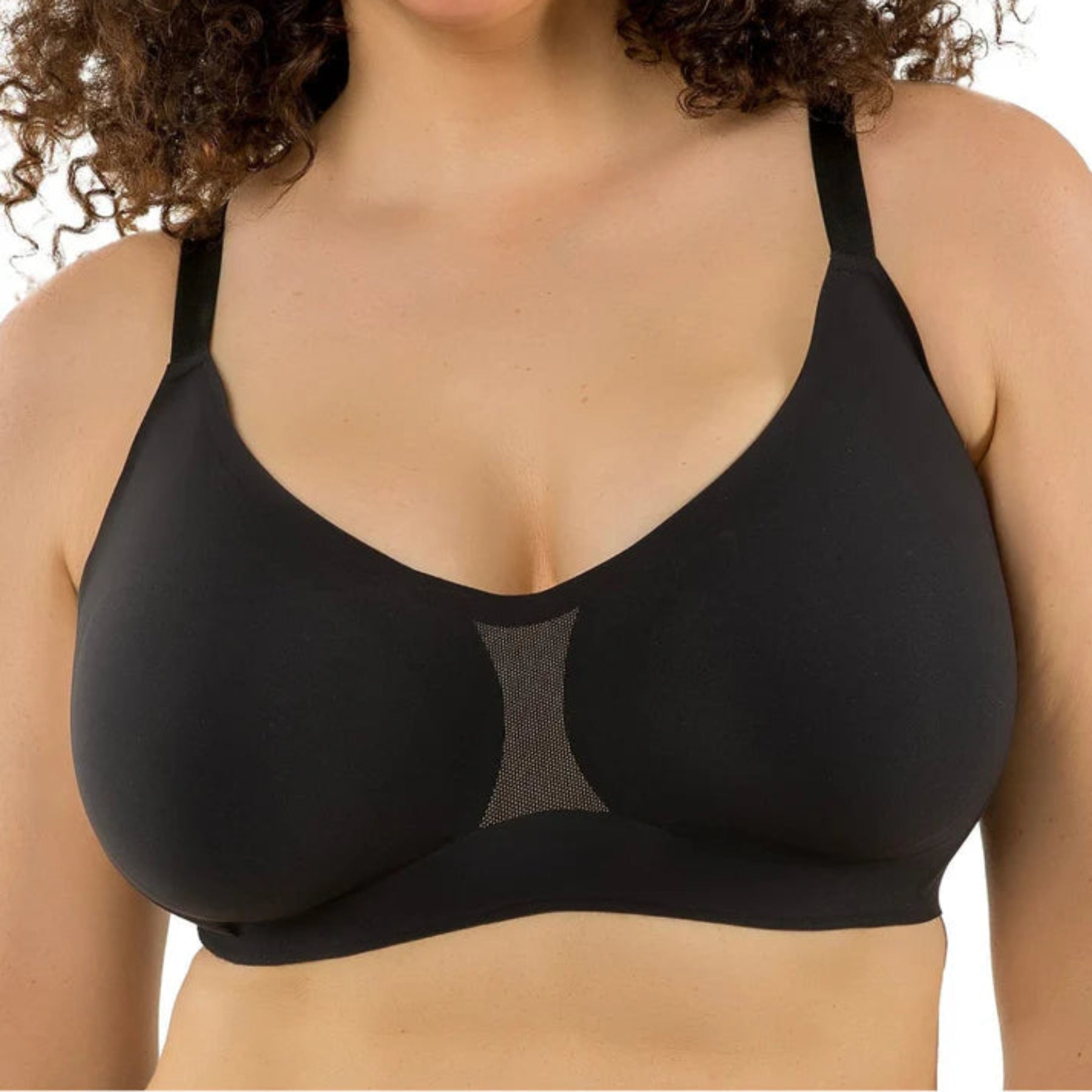 Parfait Simplicity Seamless Wireless Contour Bra P2400 - Black