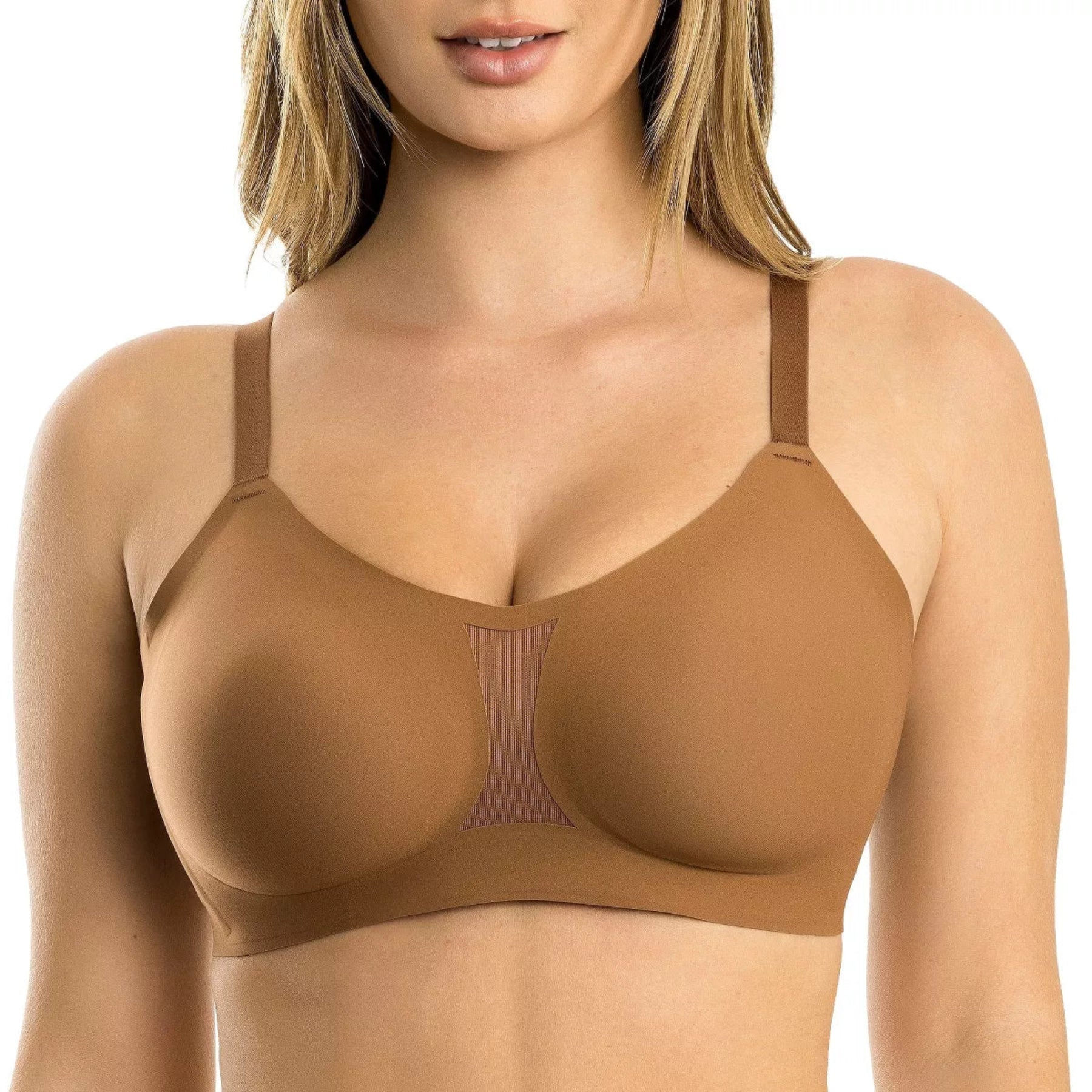 Parfait Simplicity Seamless Wireless Contour Bra P2400 - Mocha