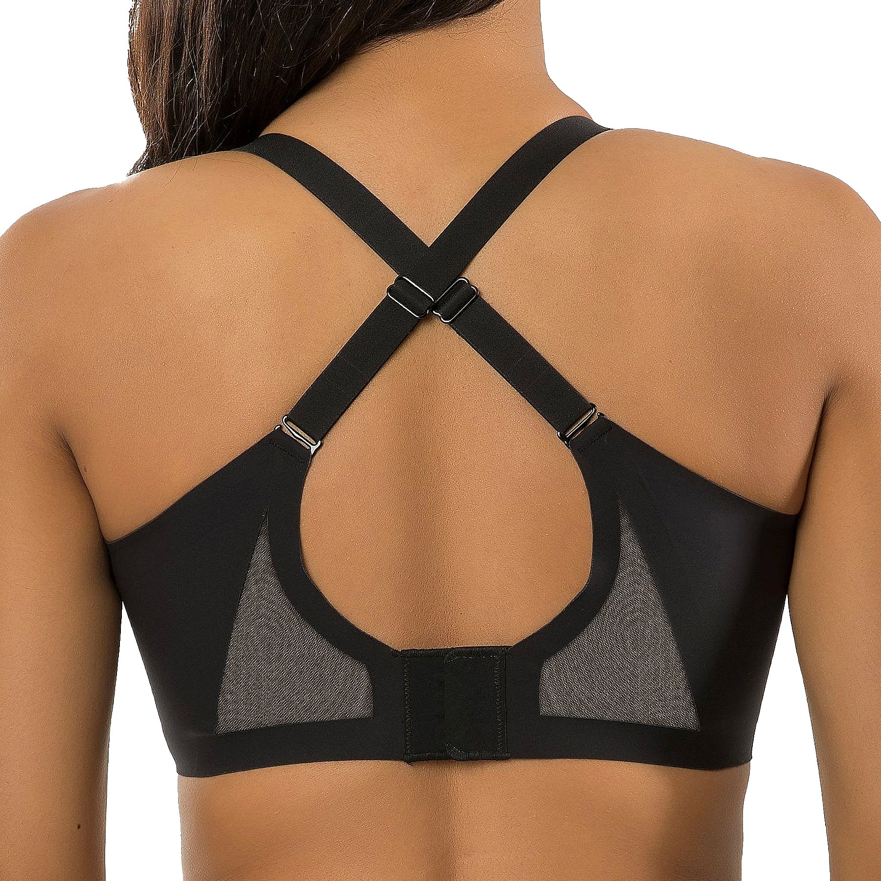 Parfait Simplicity Seamless Wireless Contour Bra P2400 Black Back